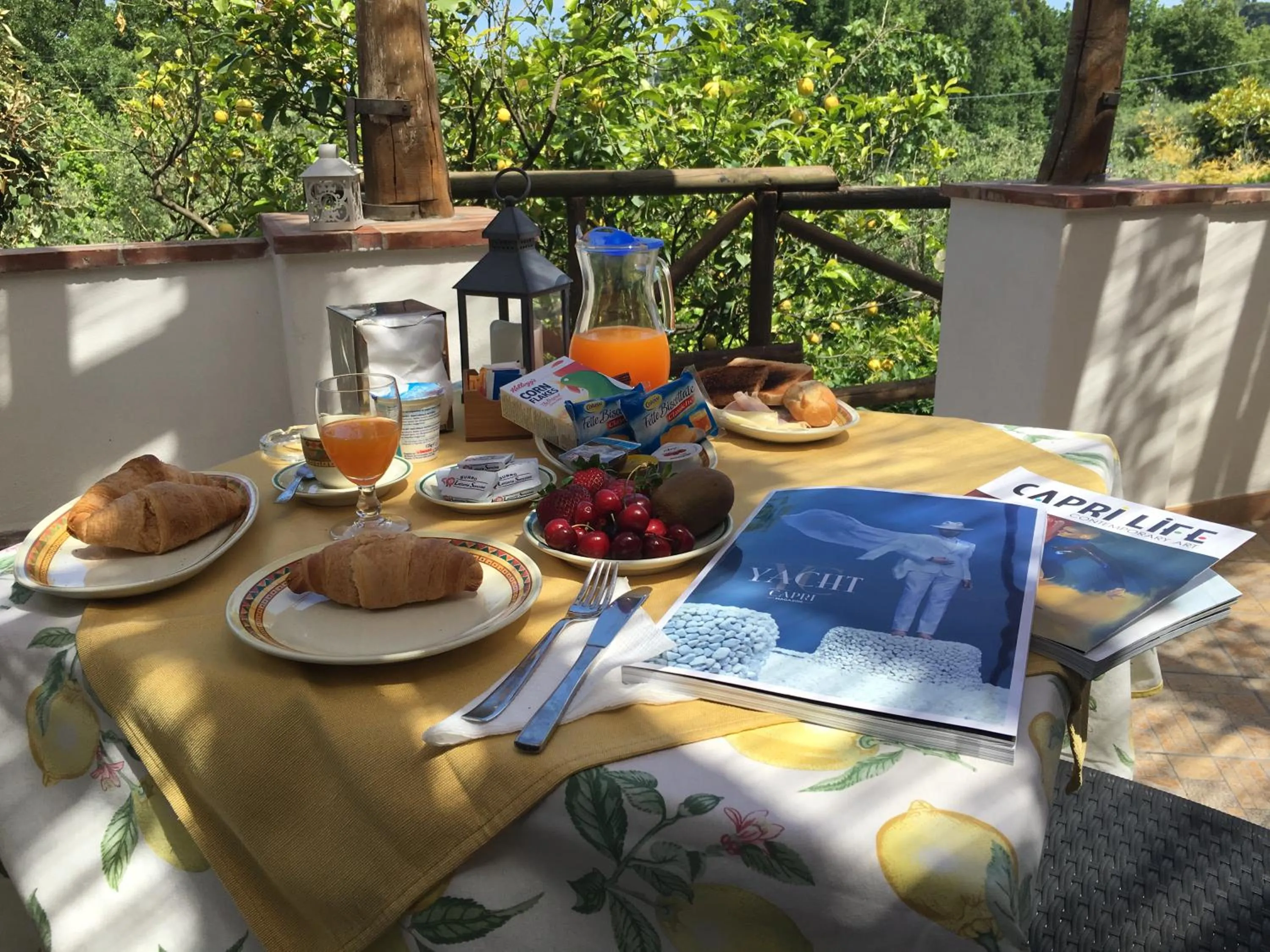 Balcony/Terrace in Relais Villa Anna