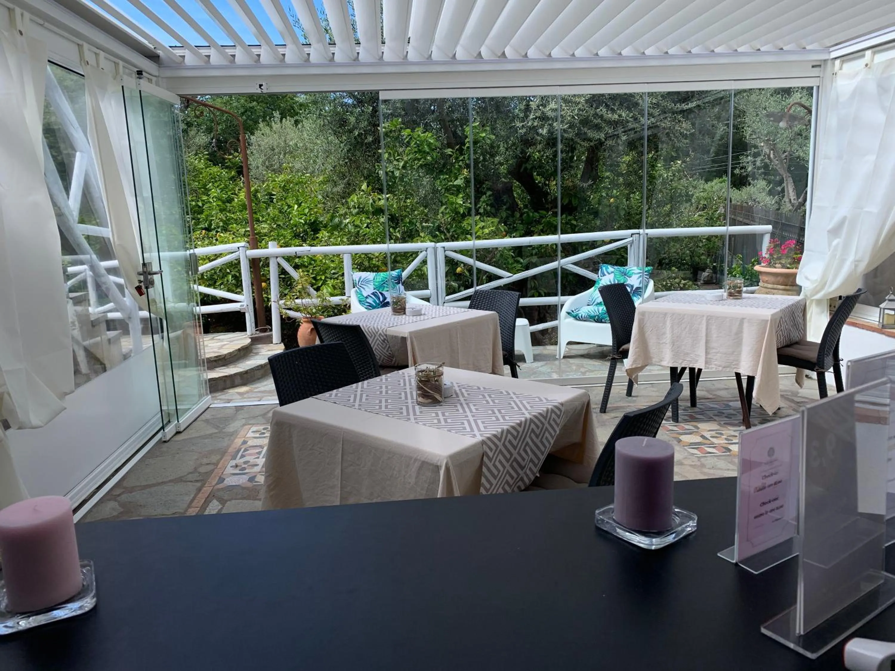 Garden in Relais Villa Anna