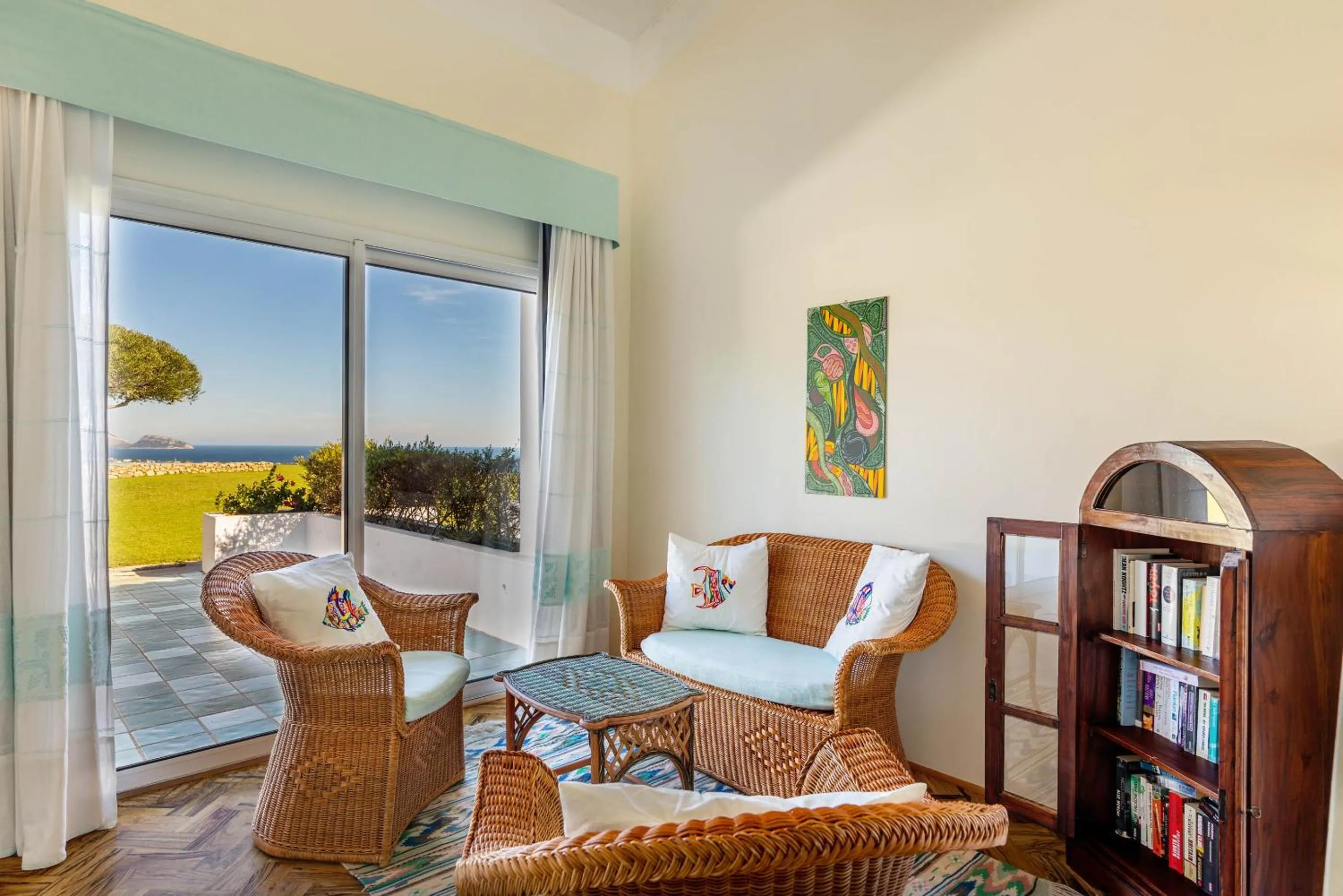 Living room in Hotel Luna Lughente