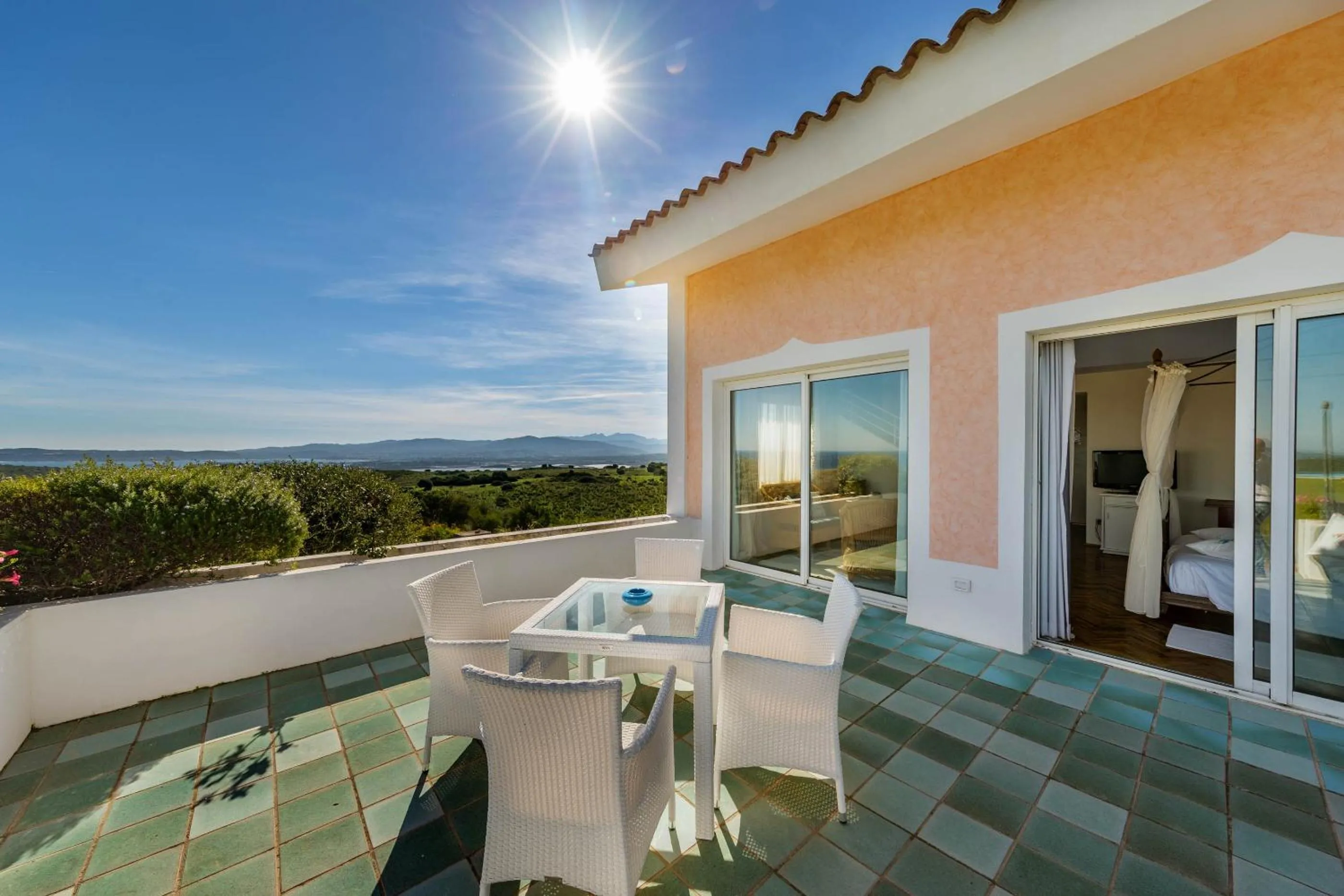 Balcony/Terrace in Hotel Luna Lughente