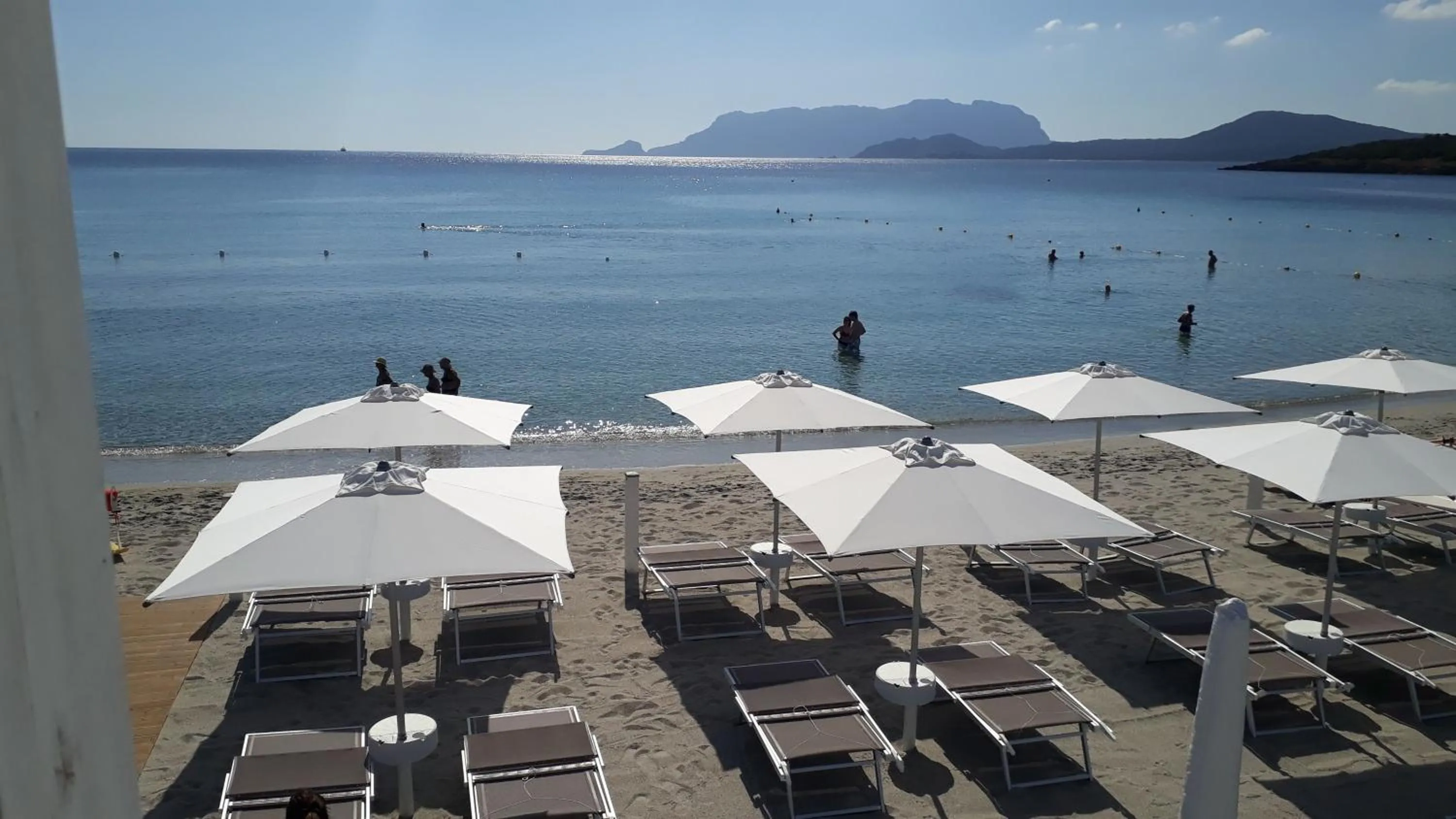 Beach in Hotel Luna Lughente