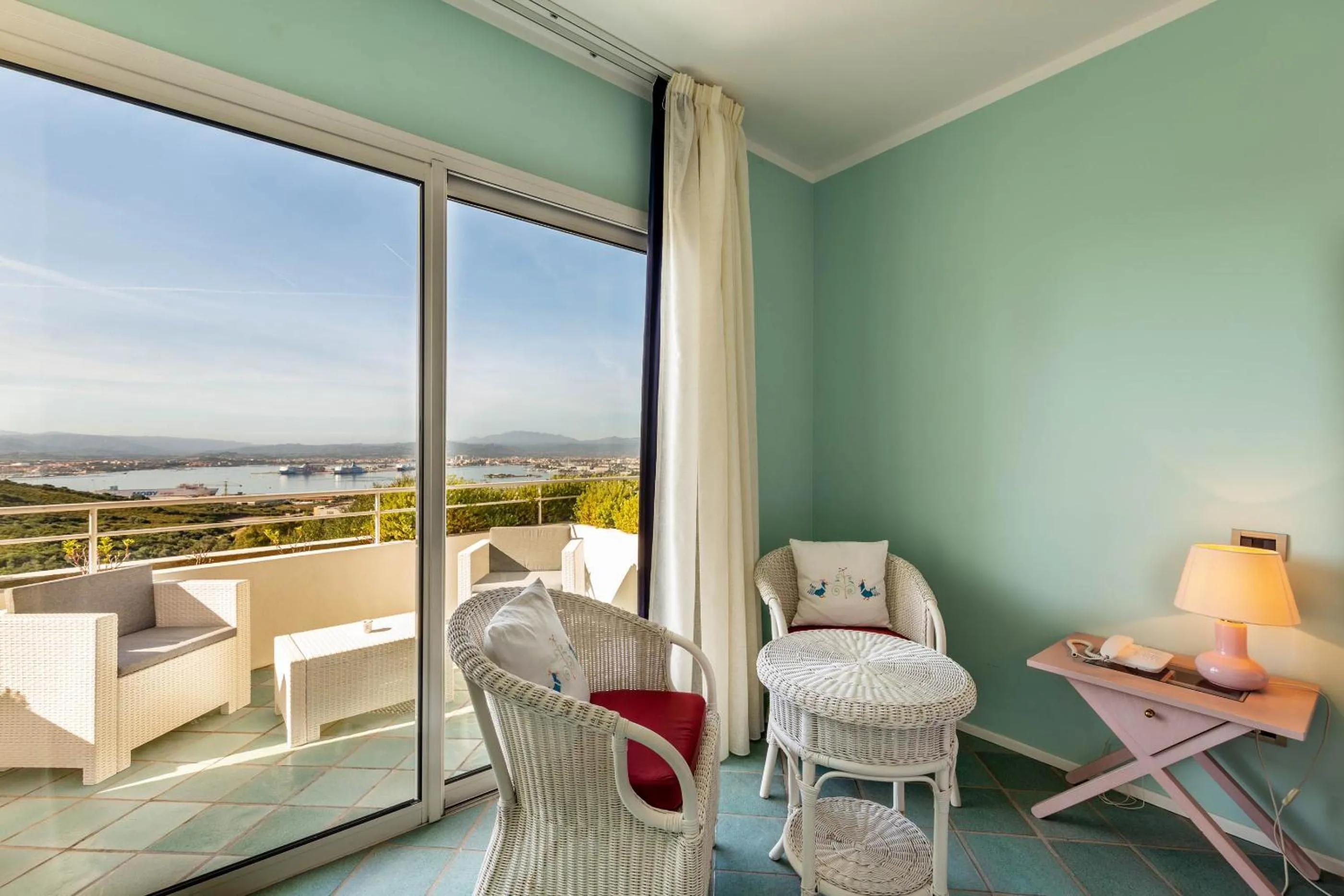 Balcony/Terrace in Hotel Luna Lughente