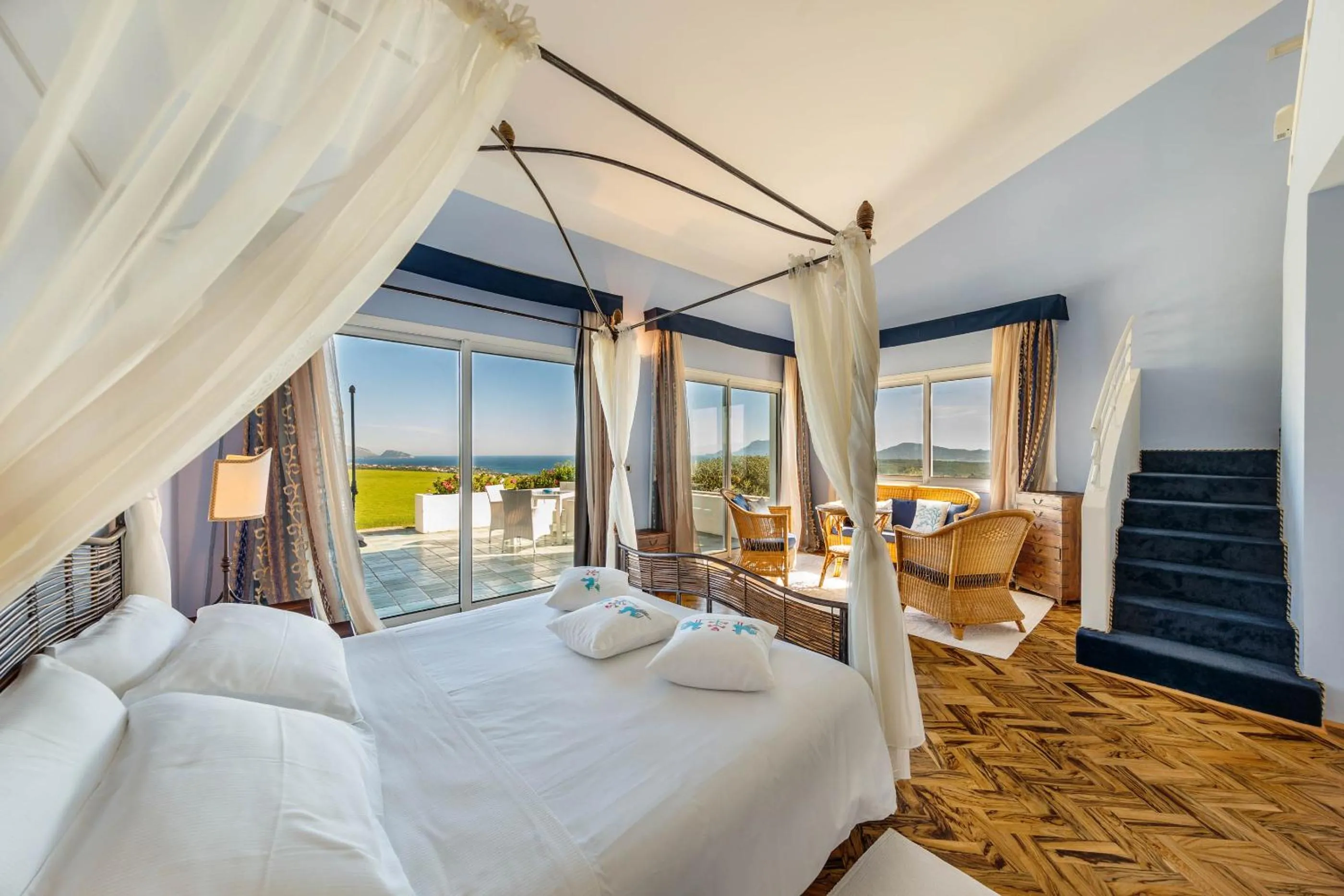 Bed in Hotel Luna Lughente
