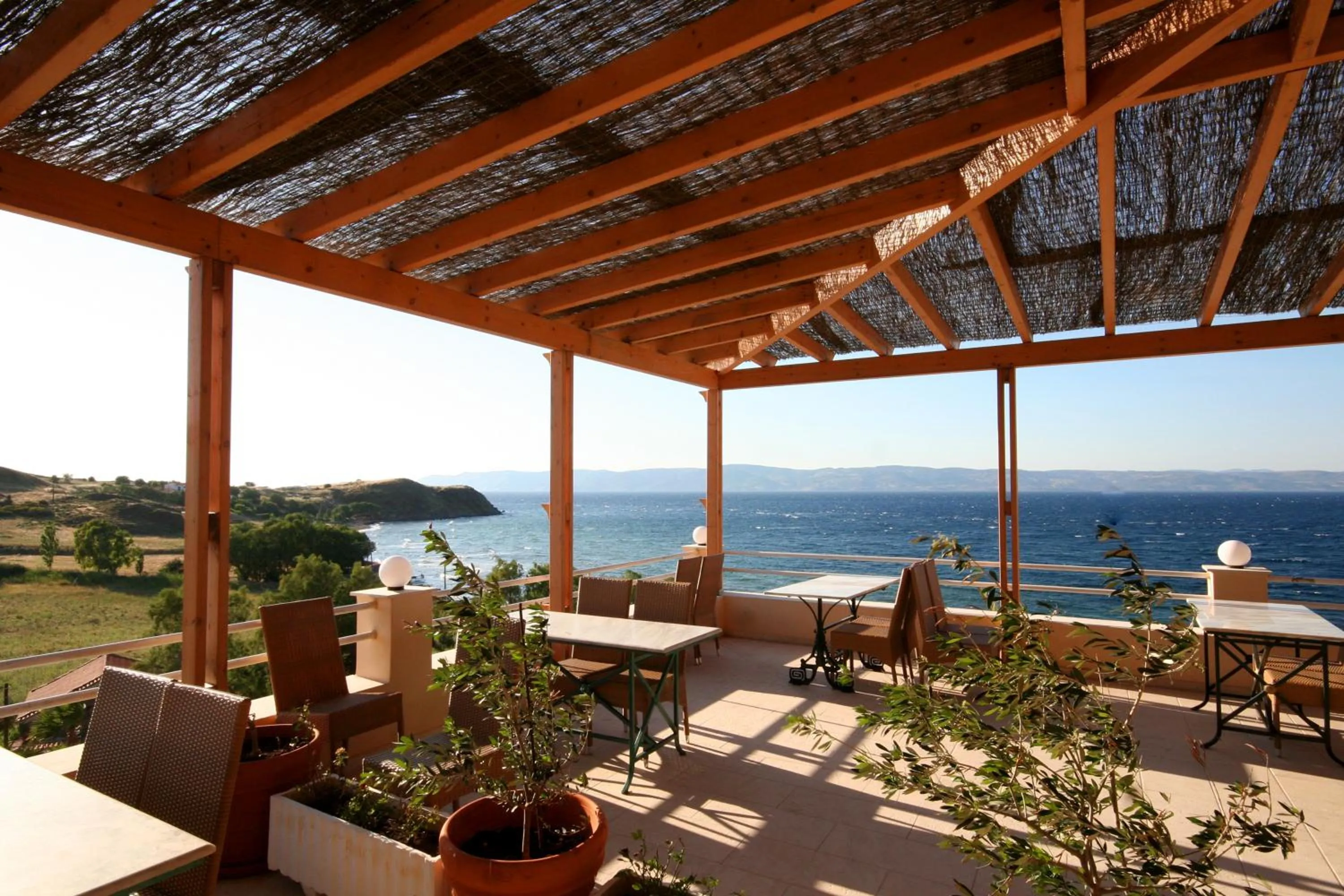 Patio in Viva Mare Hotel & Spa