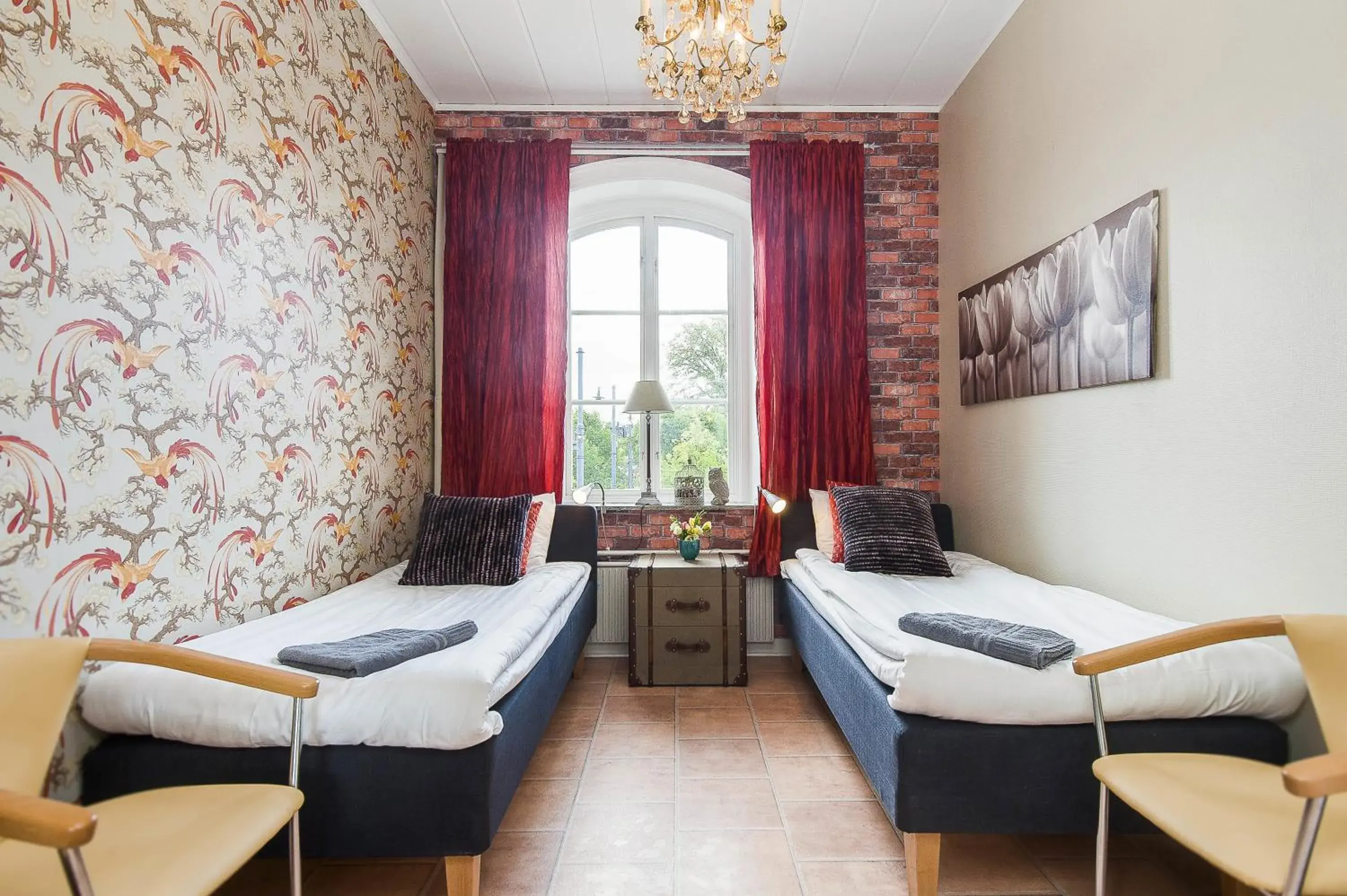 Twin Room with Shared Bathroom - single occupancy in Centralstationens Vandrarhem Twin Room with Shared Bathroom - single occupancy in Centralstationens Vandrarhem