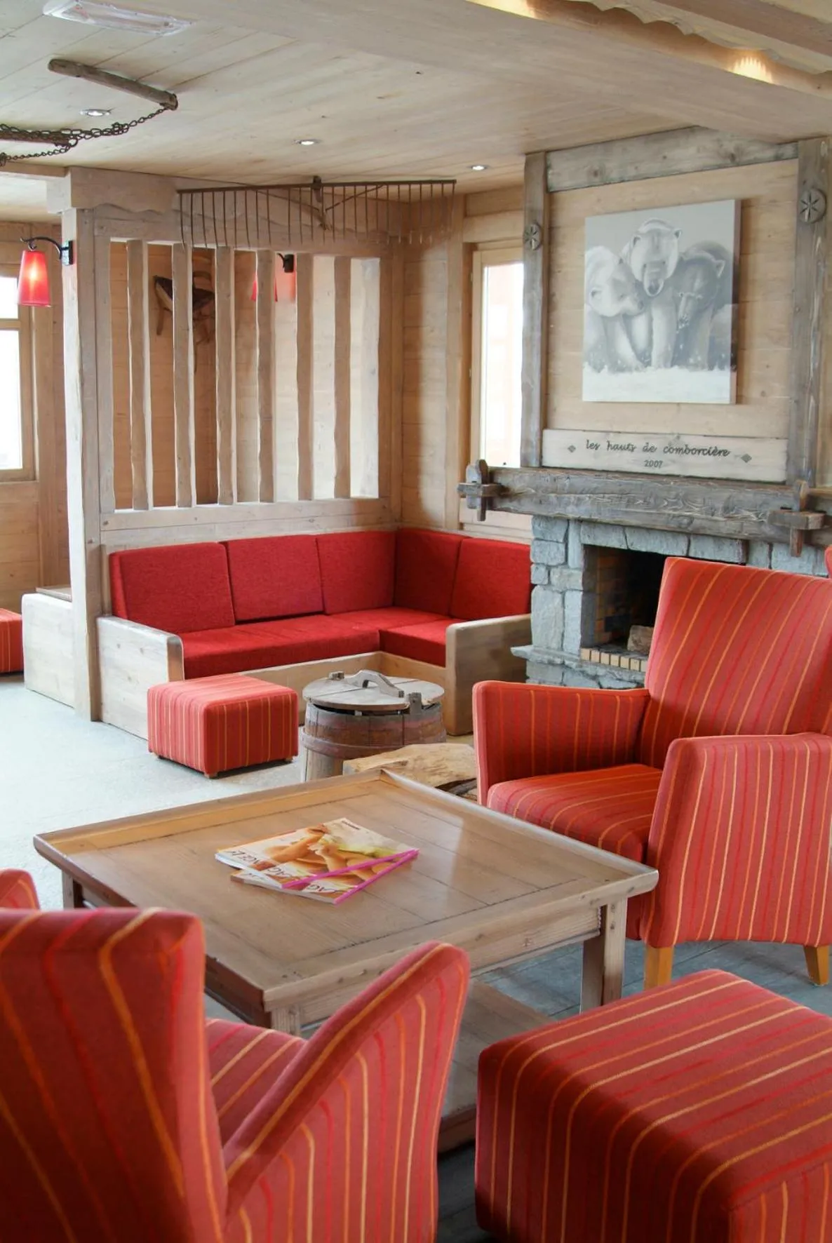 Lobby or reception in Lagrange Vacances Les Hauts de Comborcière