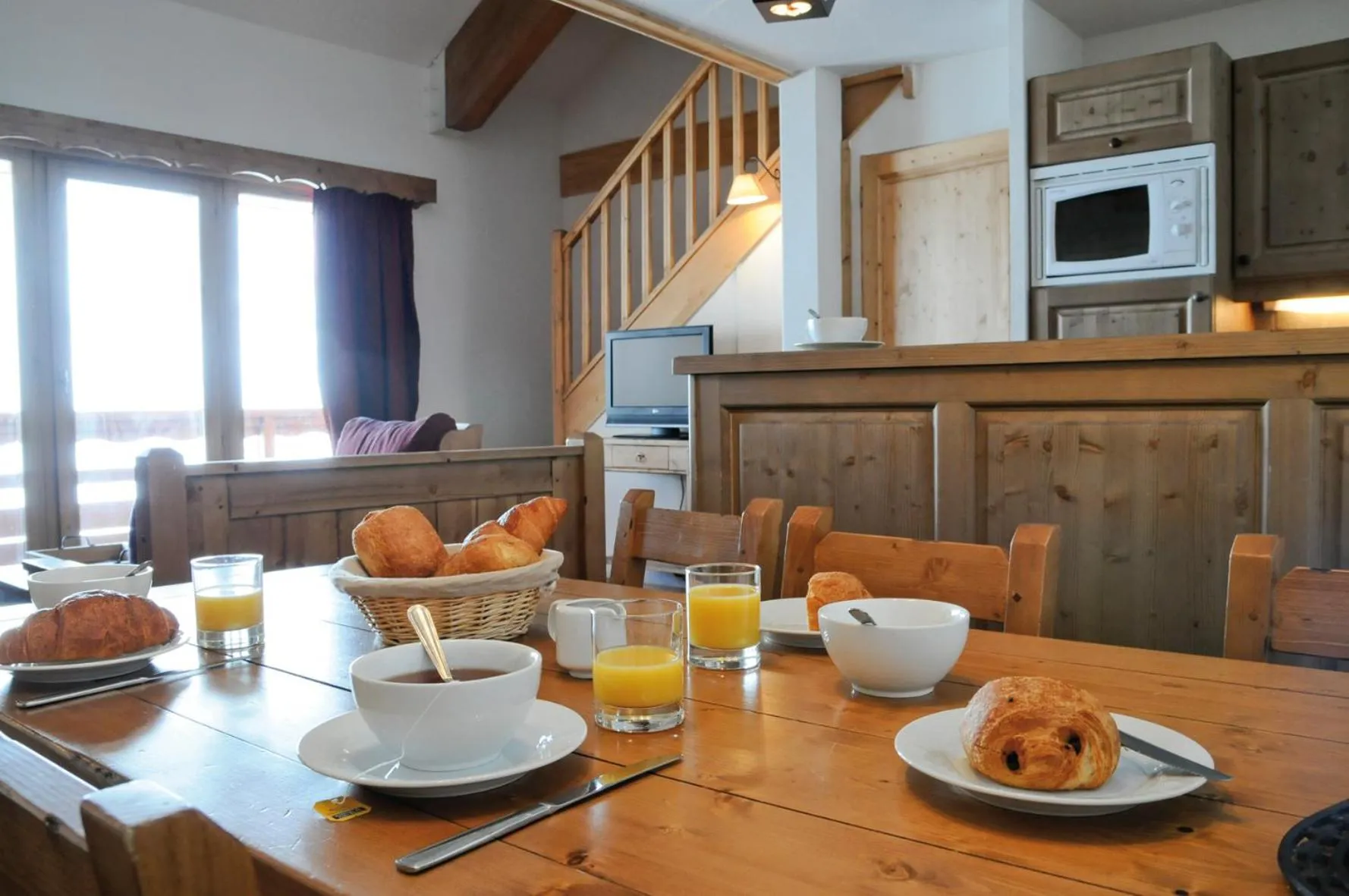 Living room in Lagrange Vacances Les Hauts de Comborcière