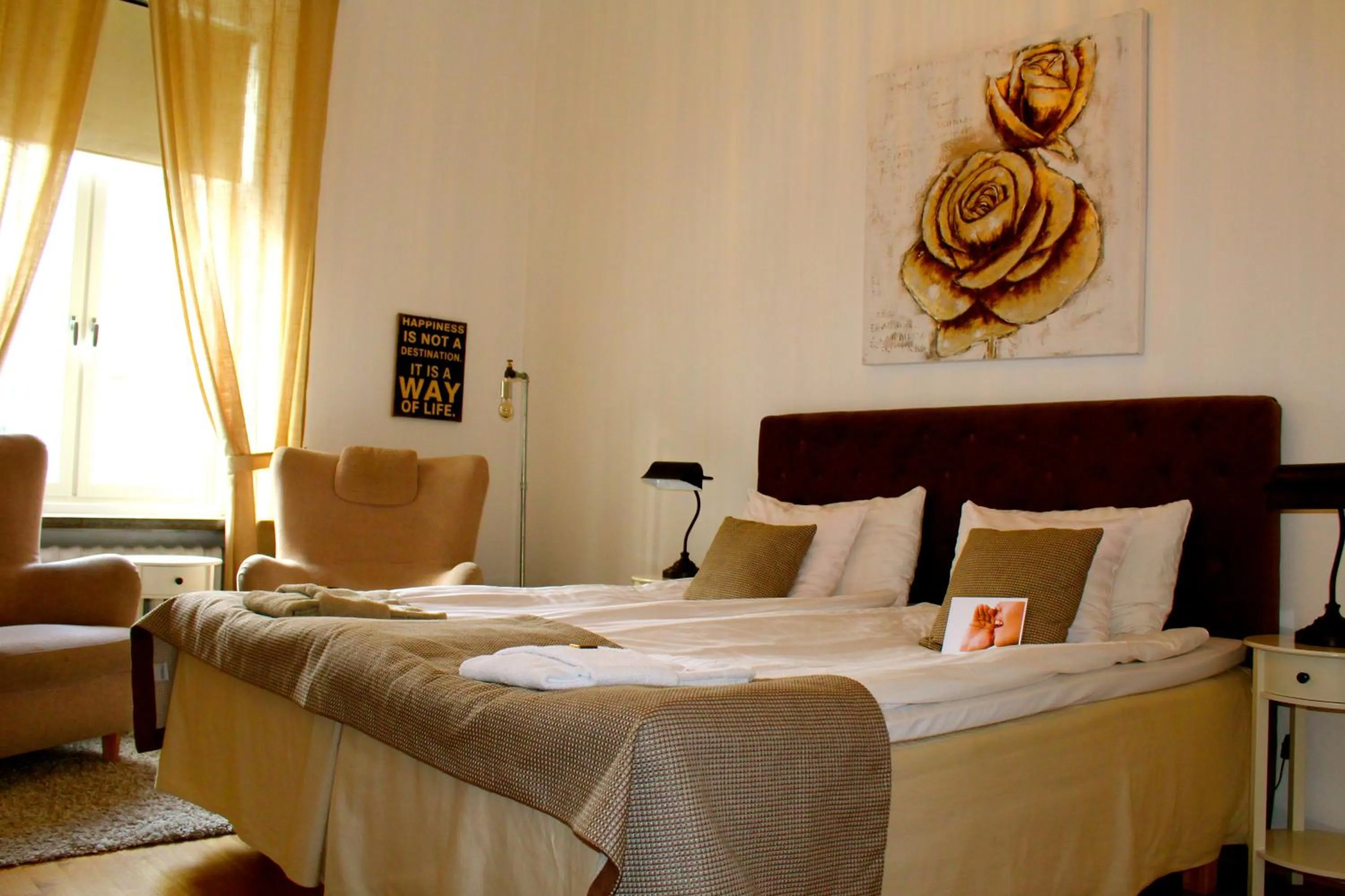 Bedroom, Bed in Stadshotellet Kristianstad