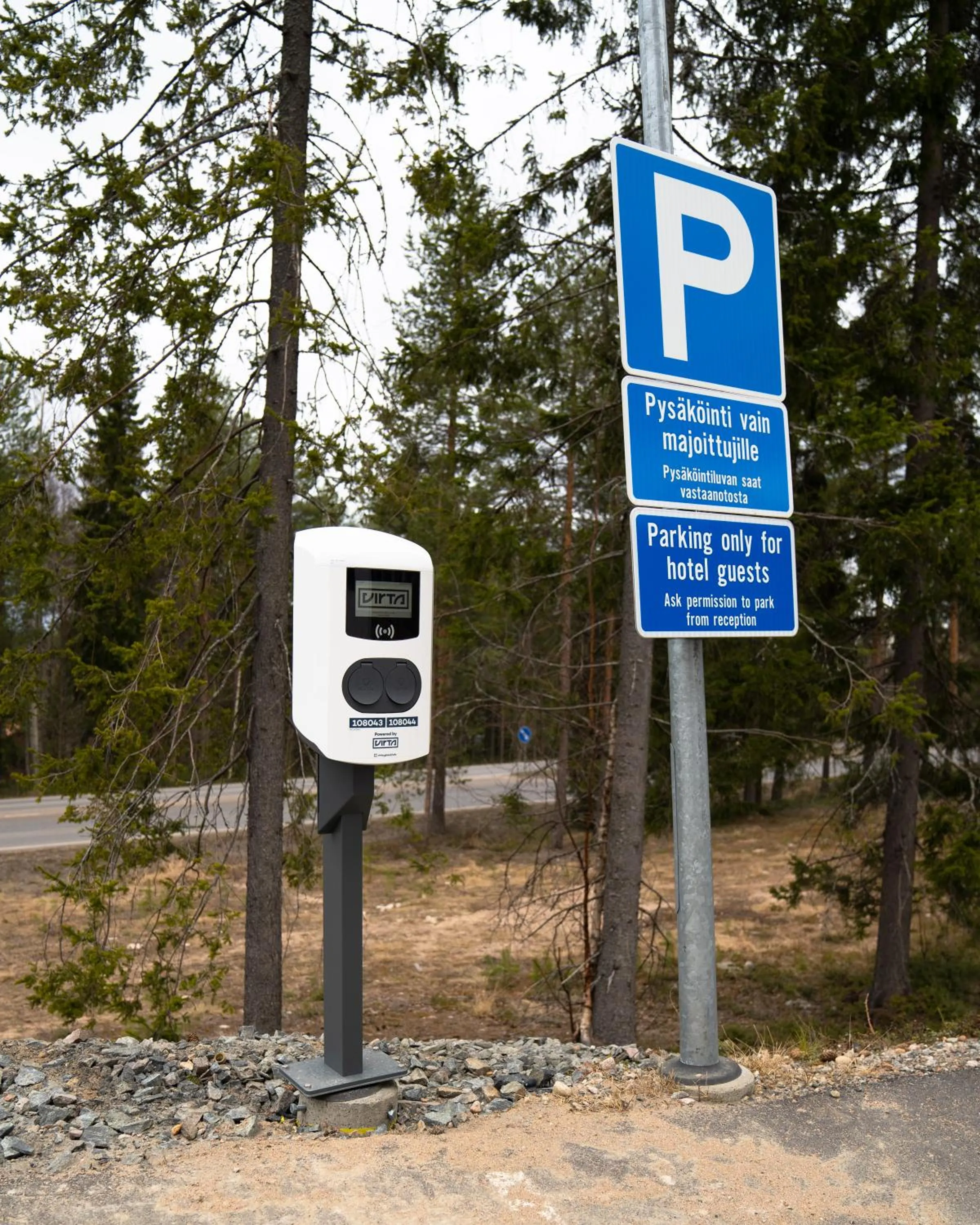 Parking in Santasport Resort