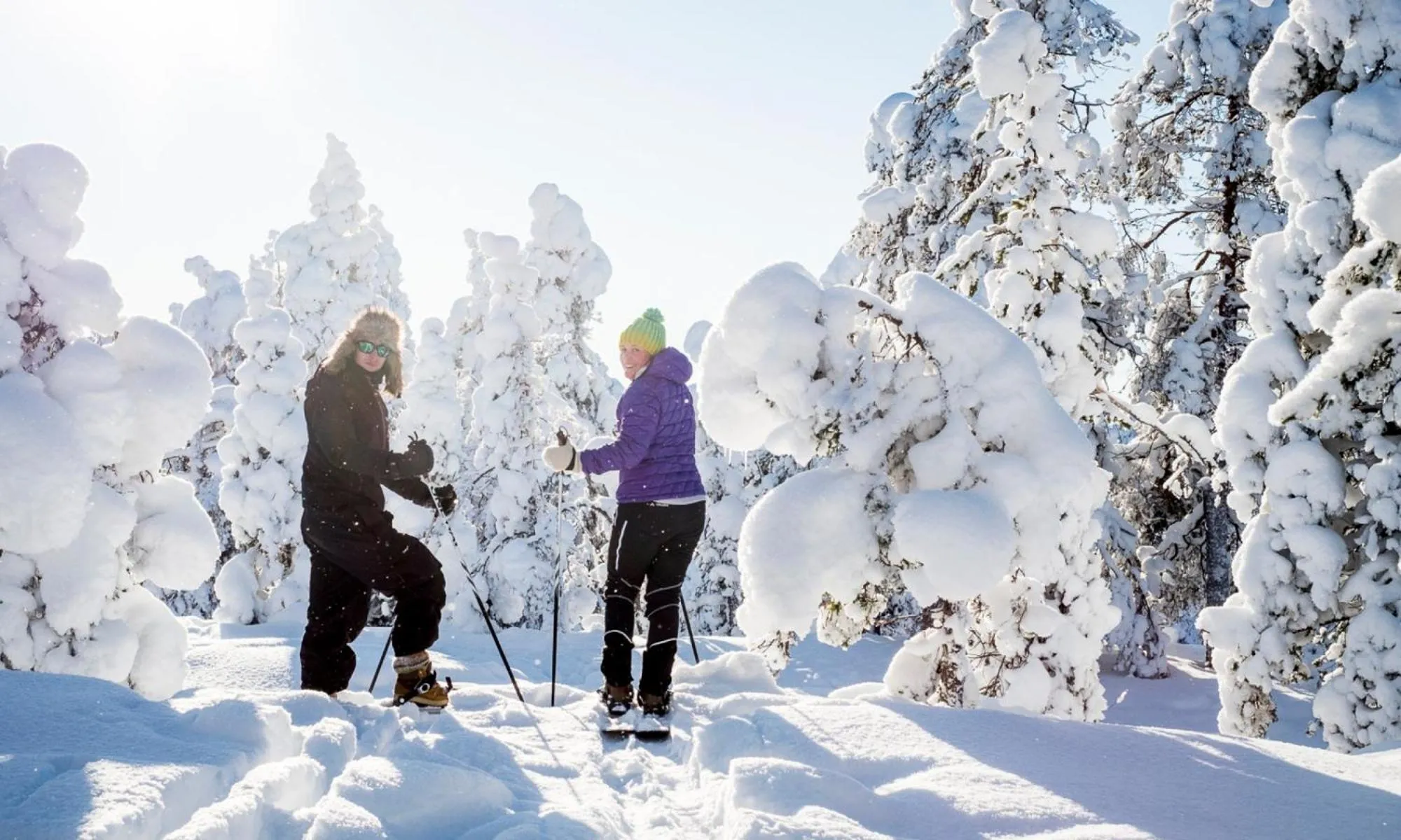 Winter in Santasport Resort