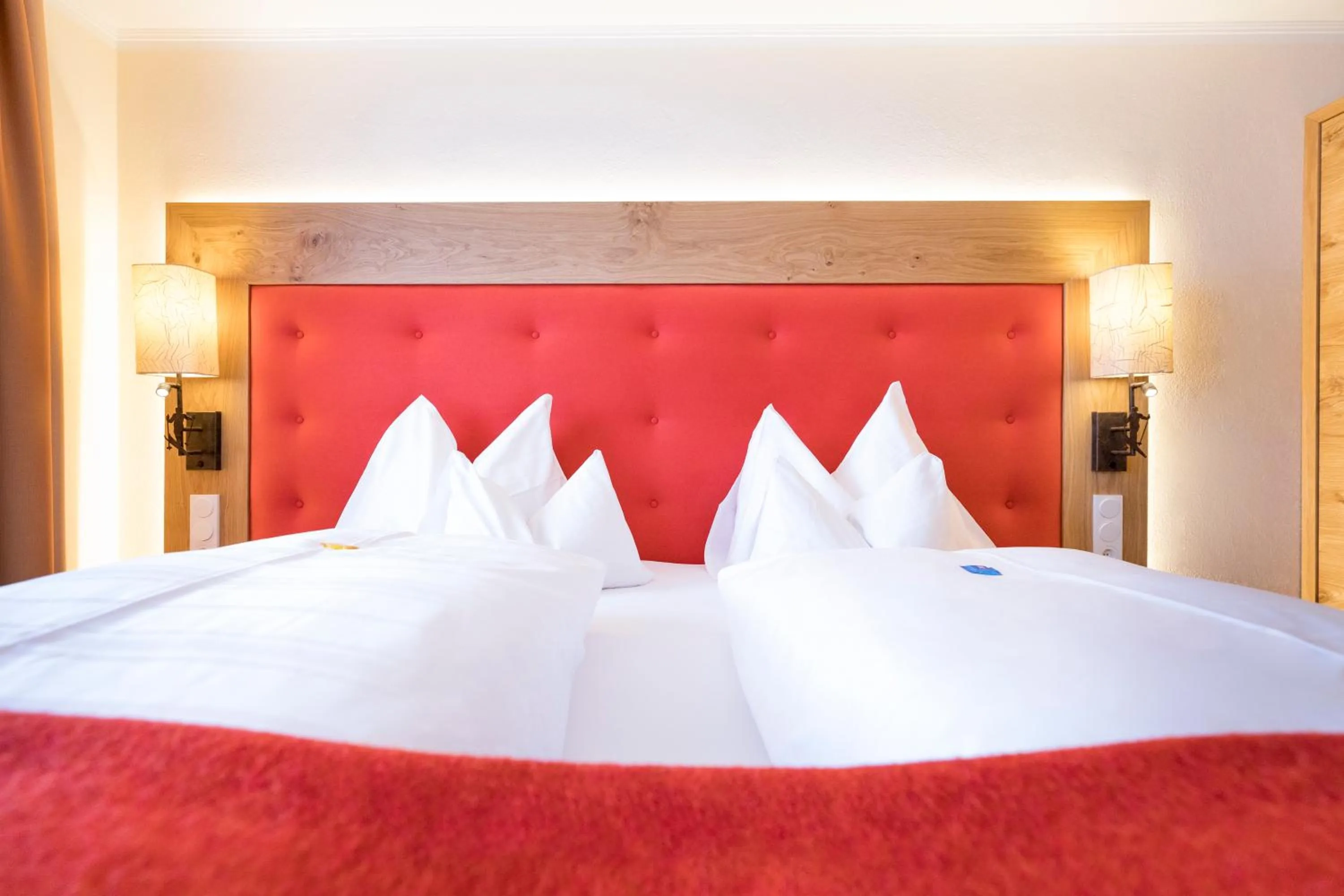 Photo of the whole room, Bed in Hotel Alpenland