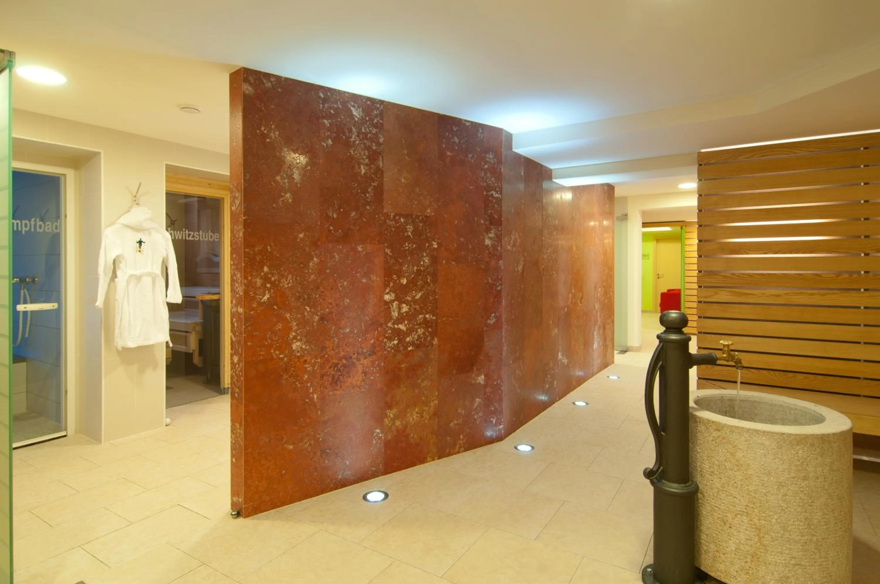 Sauna in Hotel Alpenland