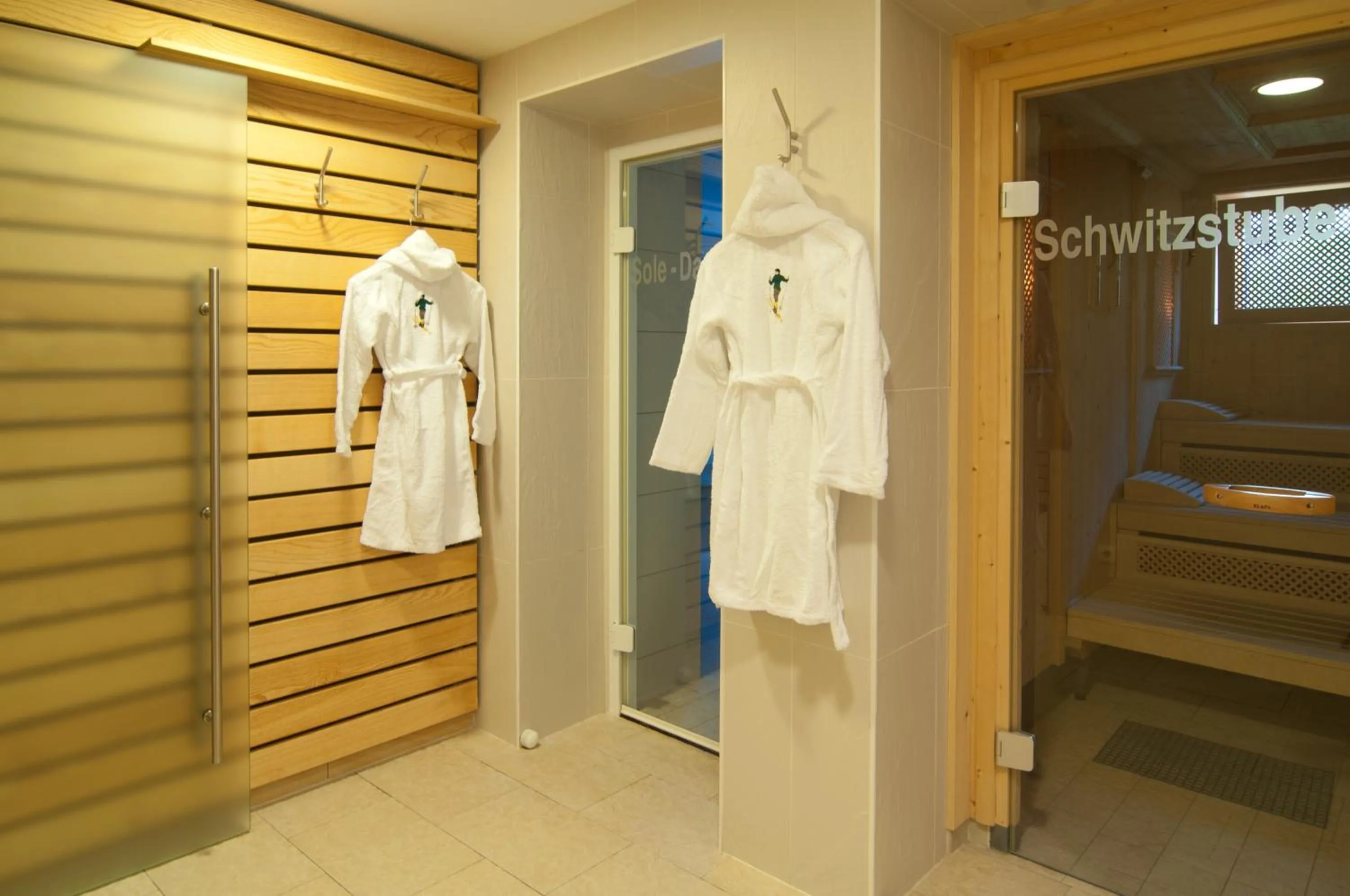 Sauna in Hotel Alpenland
