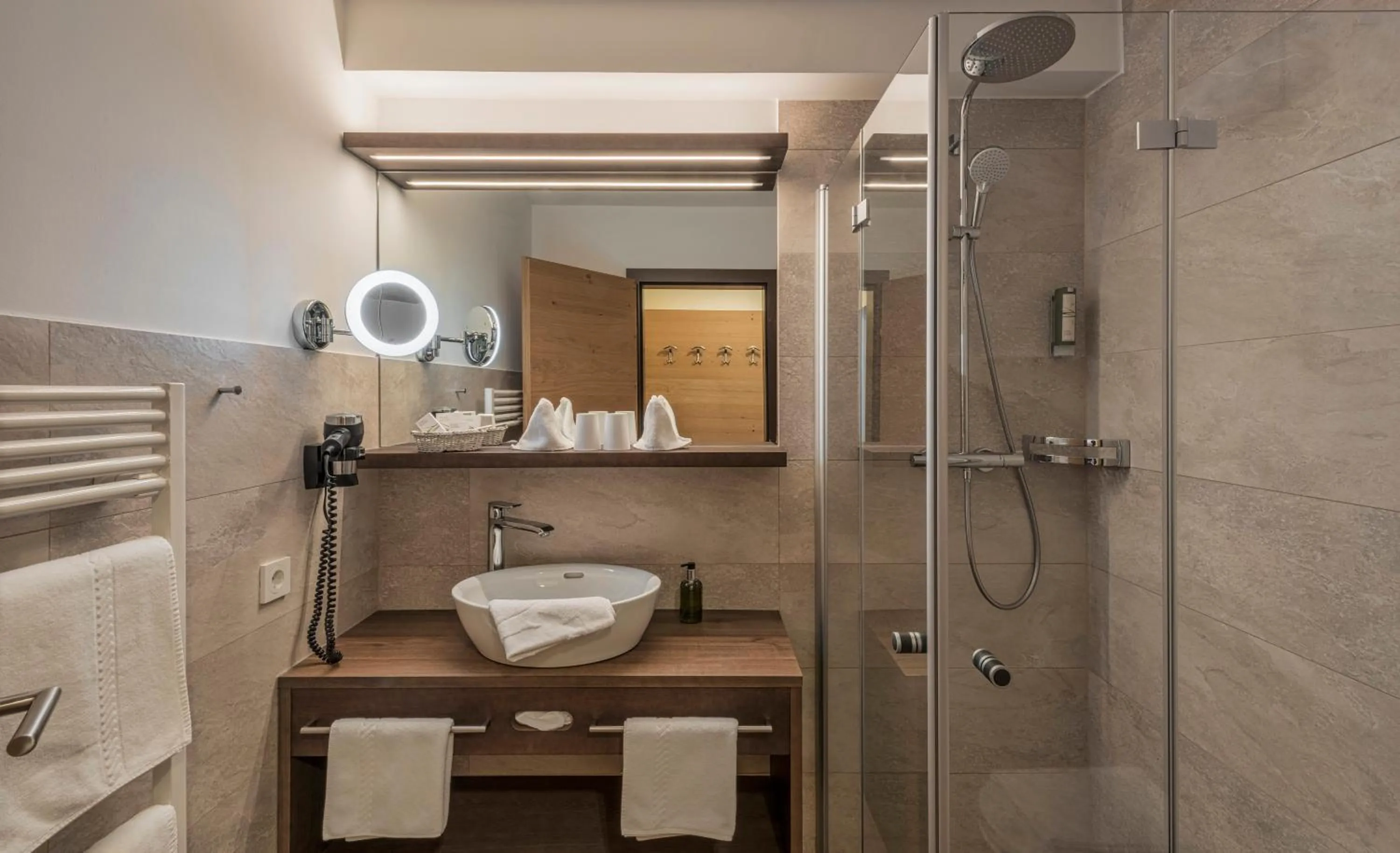 Bathroom in Hotel Alpenland