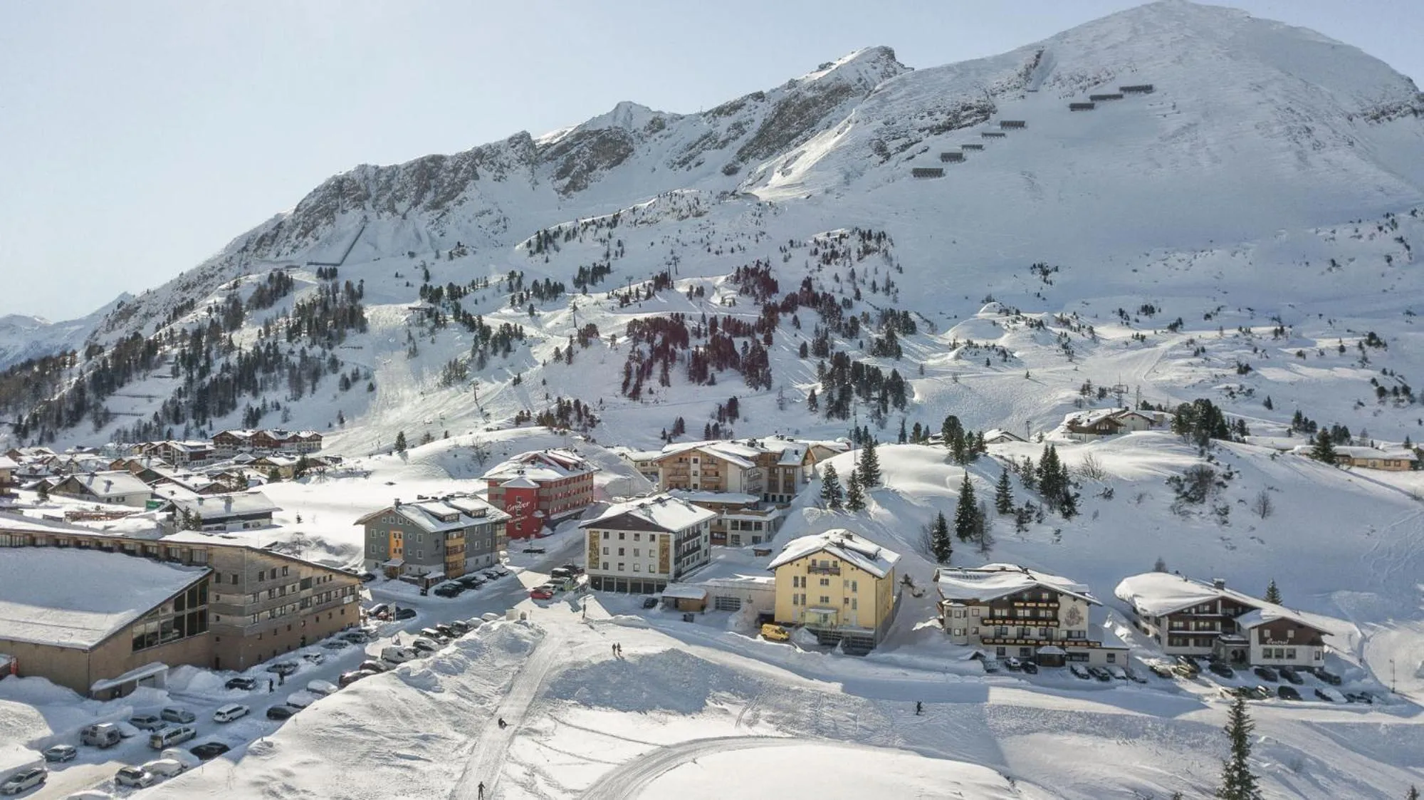 Property building in Hotel Alpenland