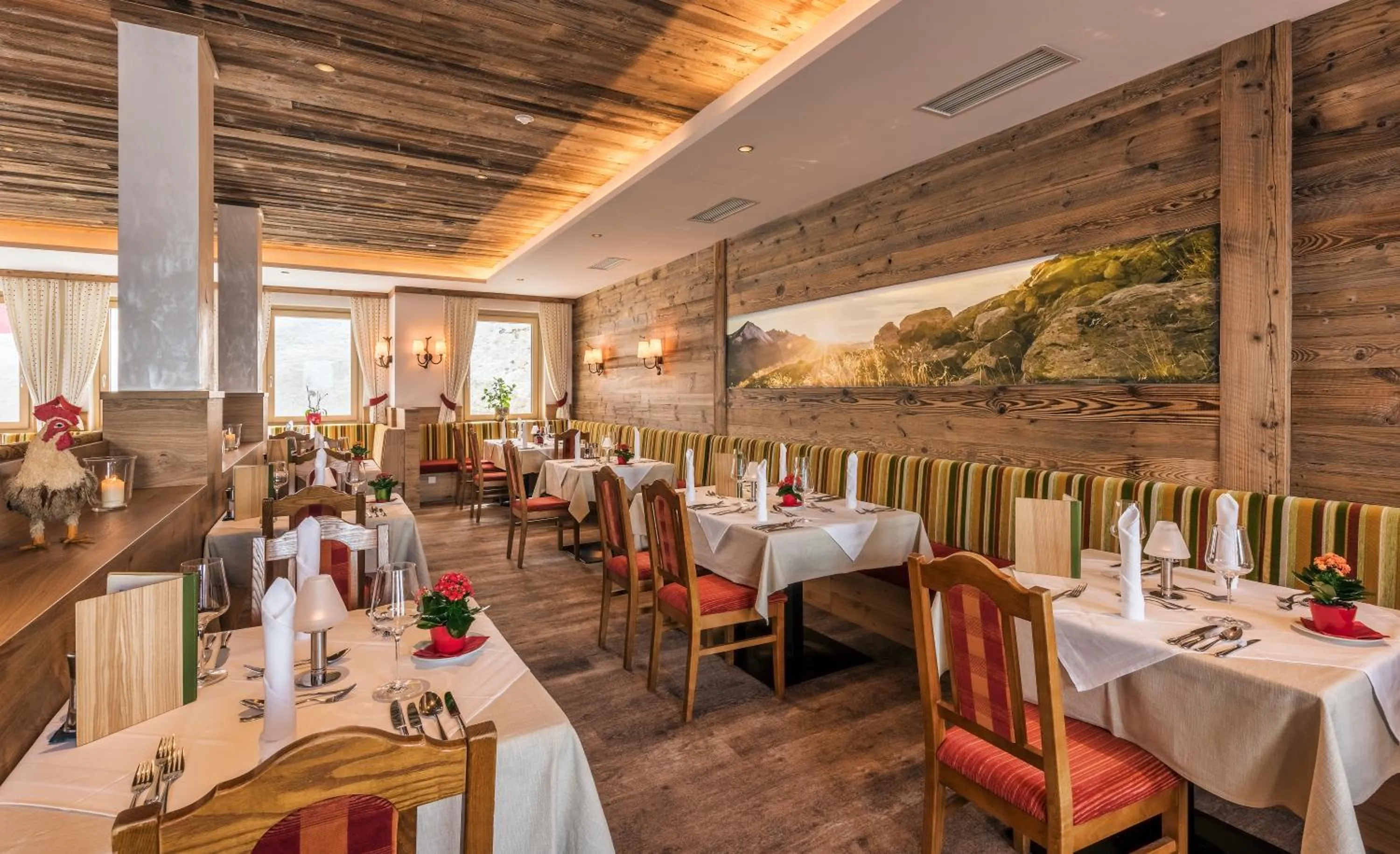 Restaurant/places to eat in Hotel Alpenland