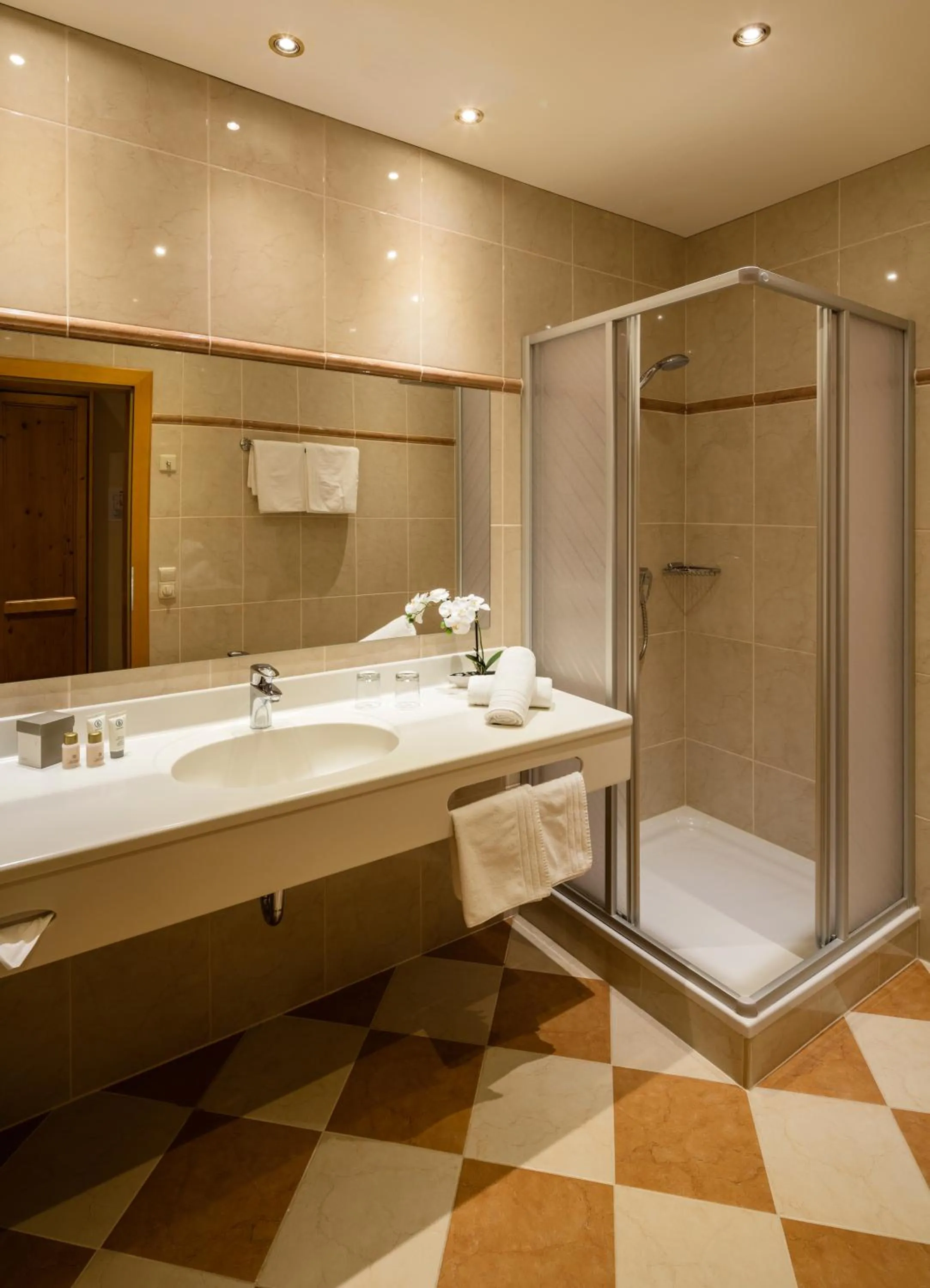 Shower in Superior Hotel Panorama