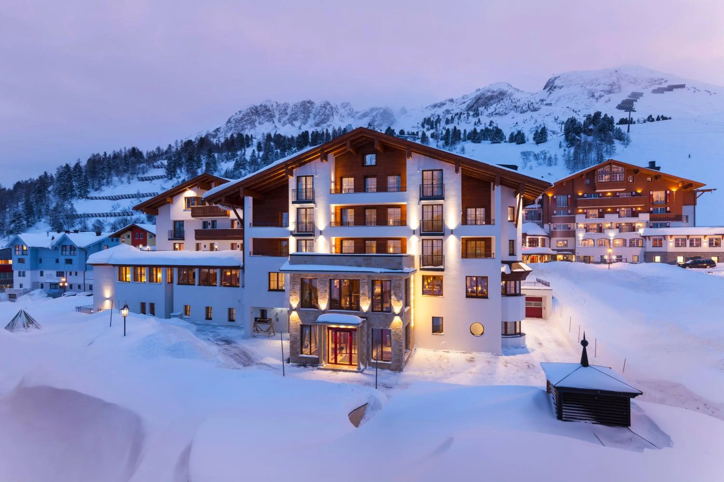 Property building in Superior Hotel Panorama