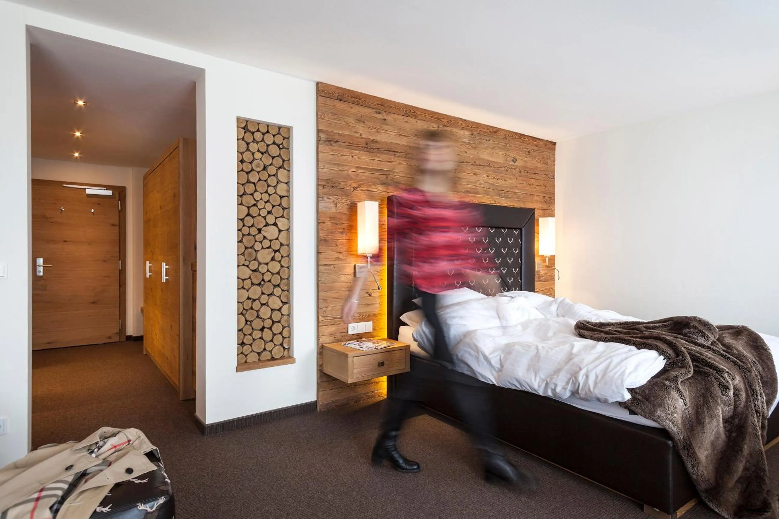 Bed in Superior Hotel Panorama