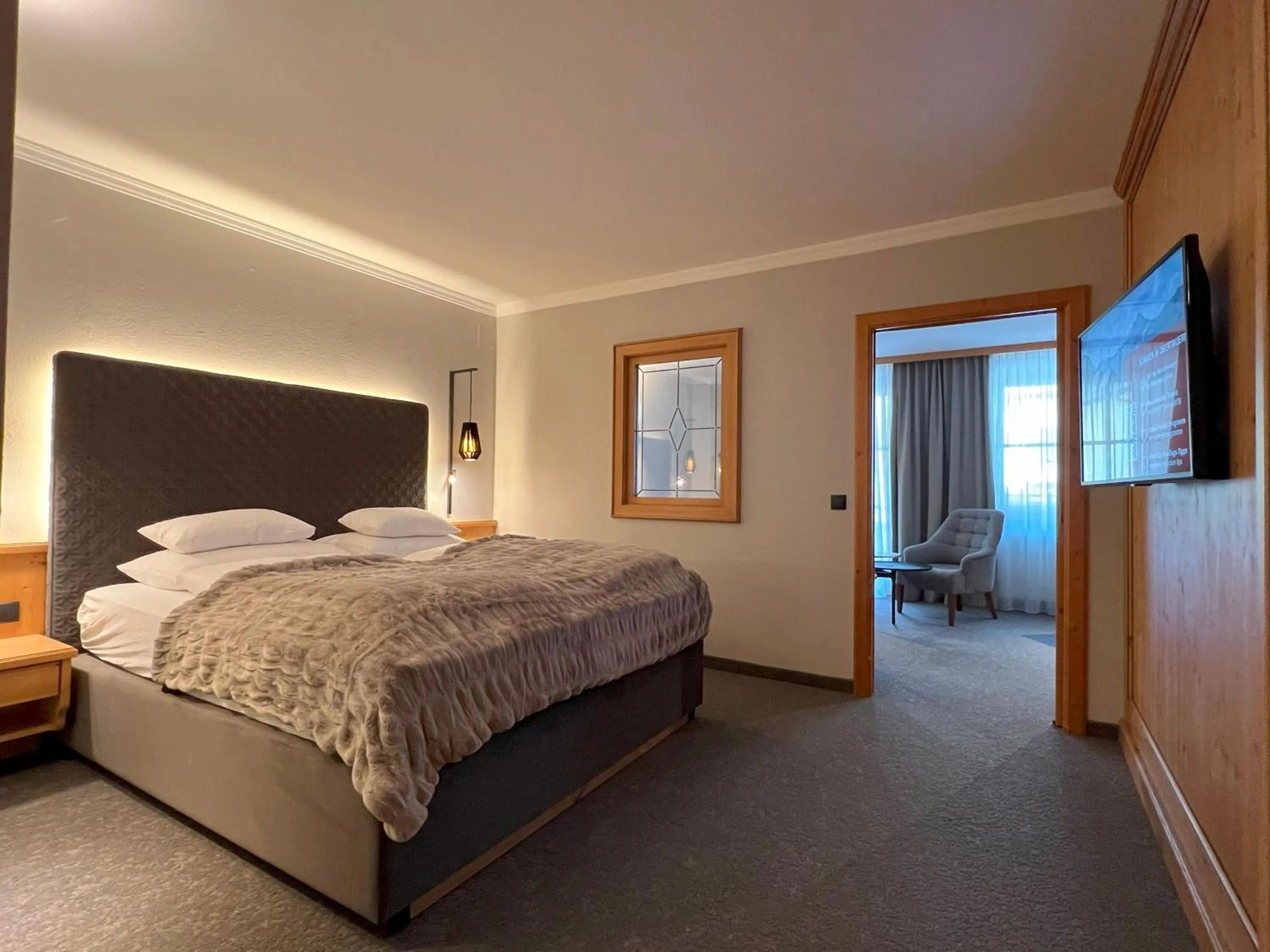 Bed in Superior Hotel Panorama