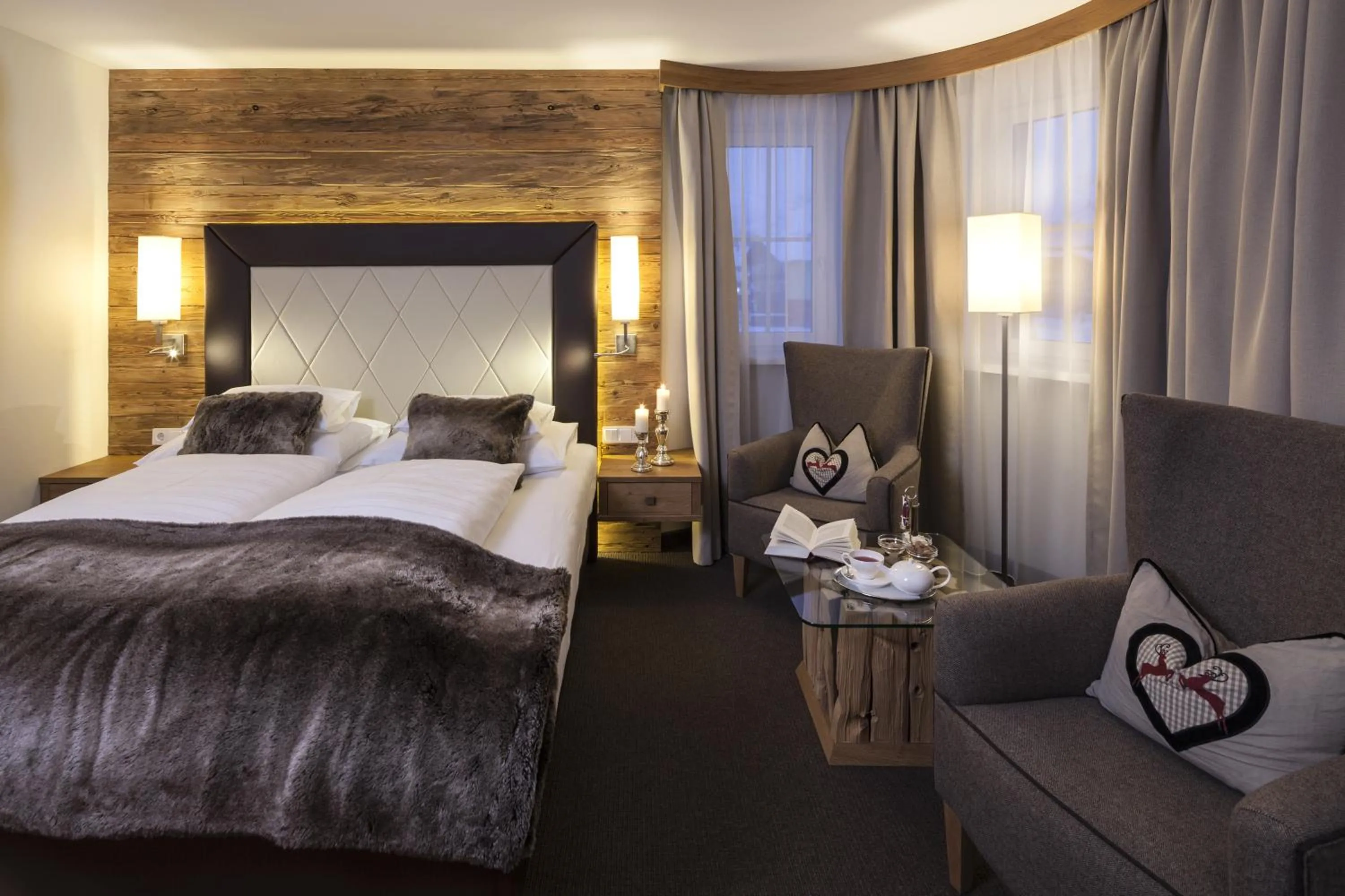 Bedroom, Bed in Superior Hotel Panorama