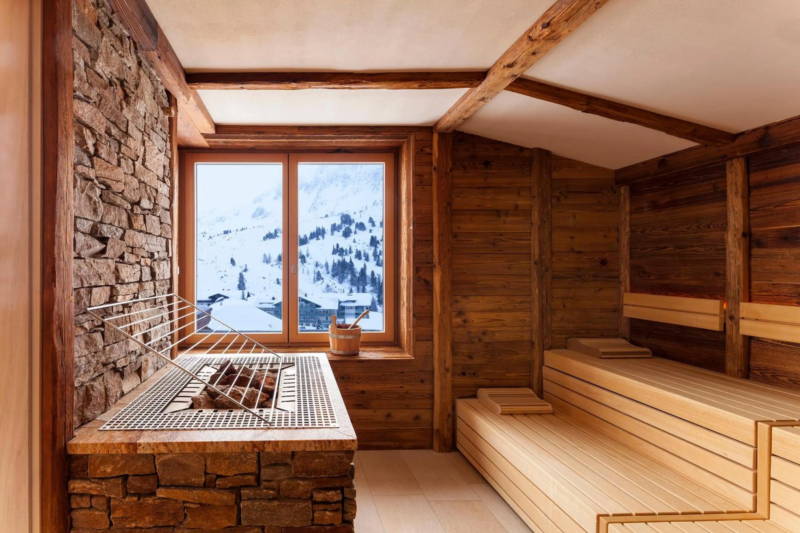 Sauna in Superior Hotel Panorama