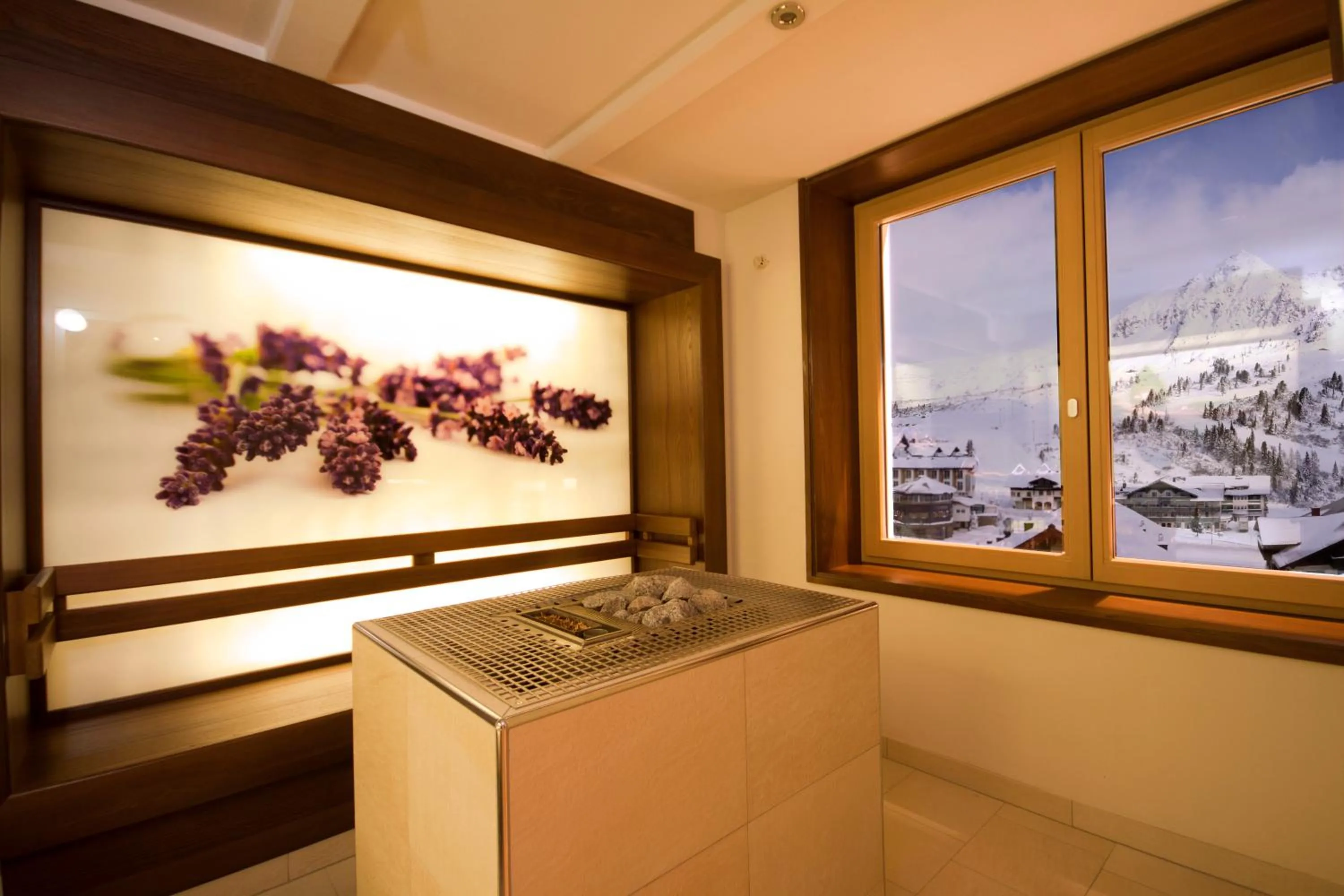 Sauna in Superior Hotel Panorama