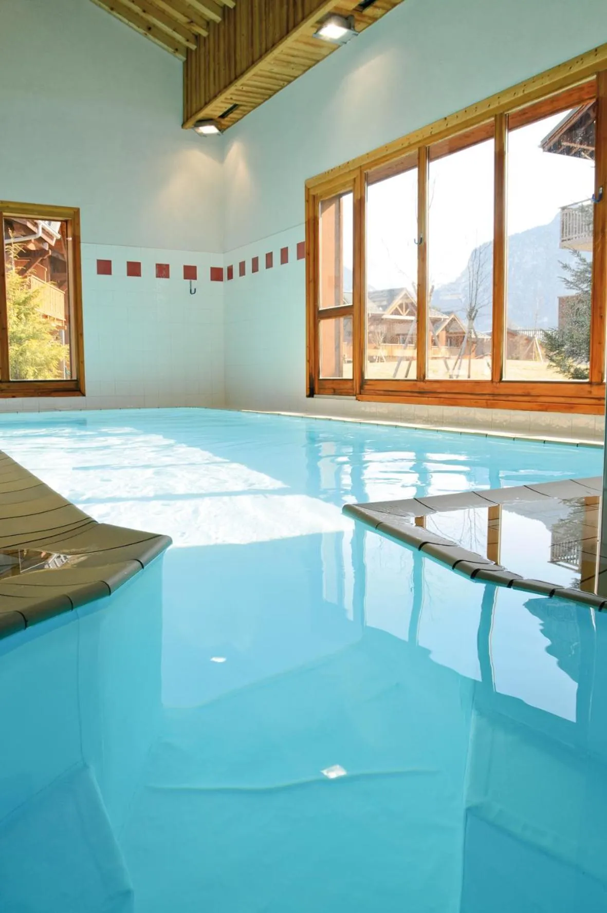 Swimming pool in Lagrange Vacances Les Fermes de Samoëns