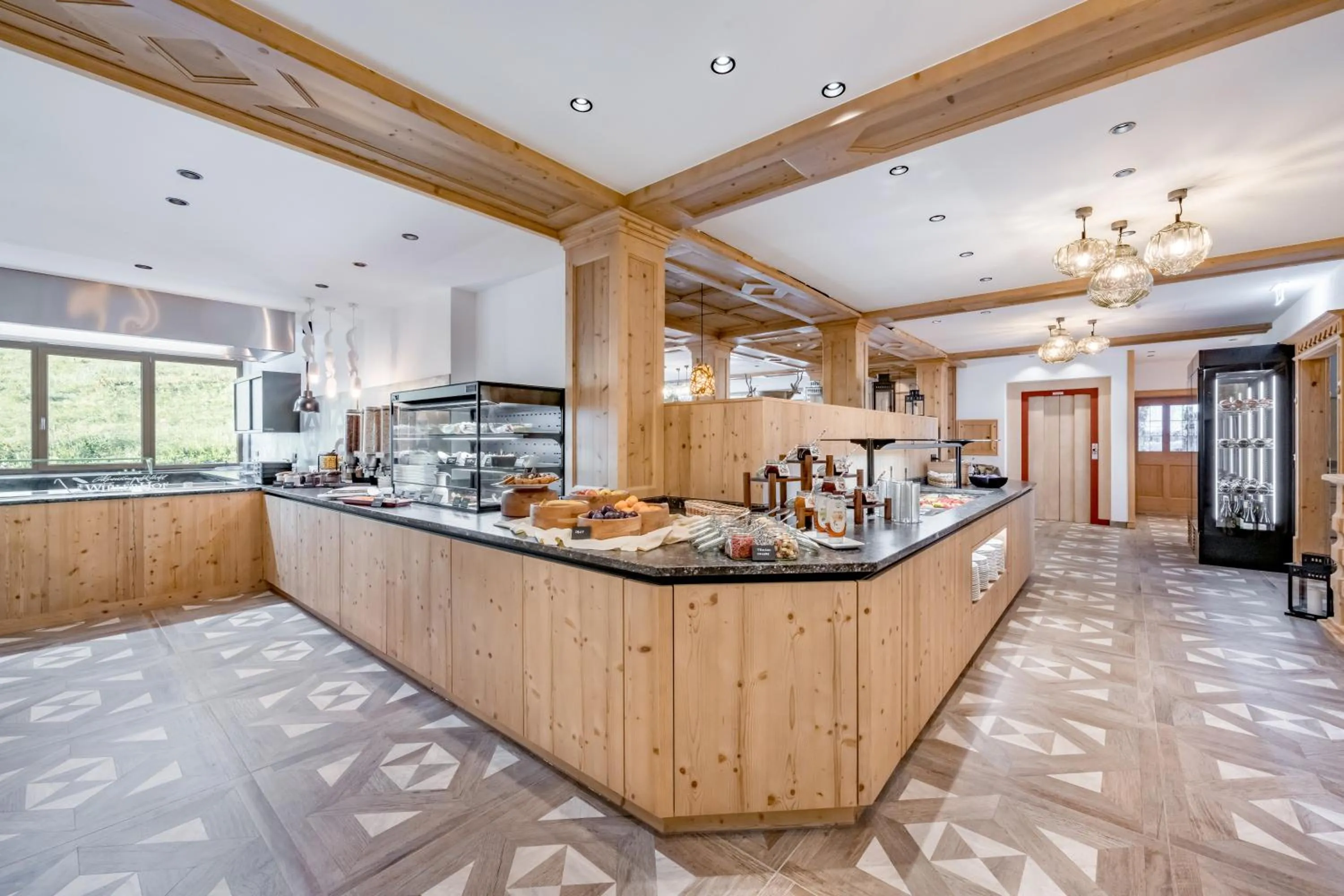 Restaurant/places to eat in Alpenromantik-Hotel Wirlerhof