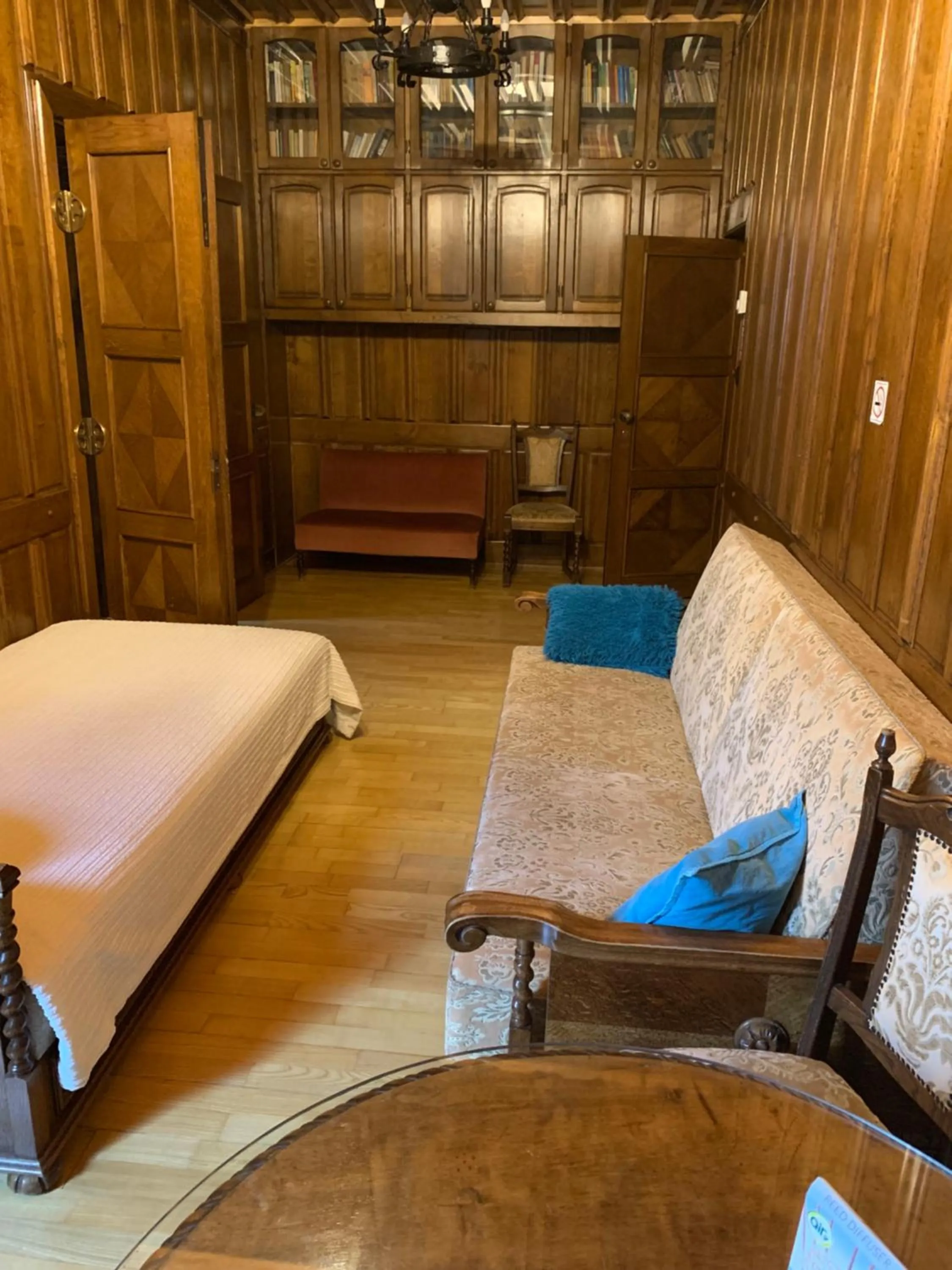 Seating area in Kalmár Panzió