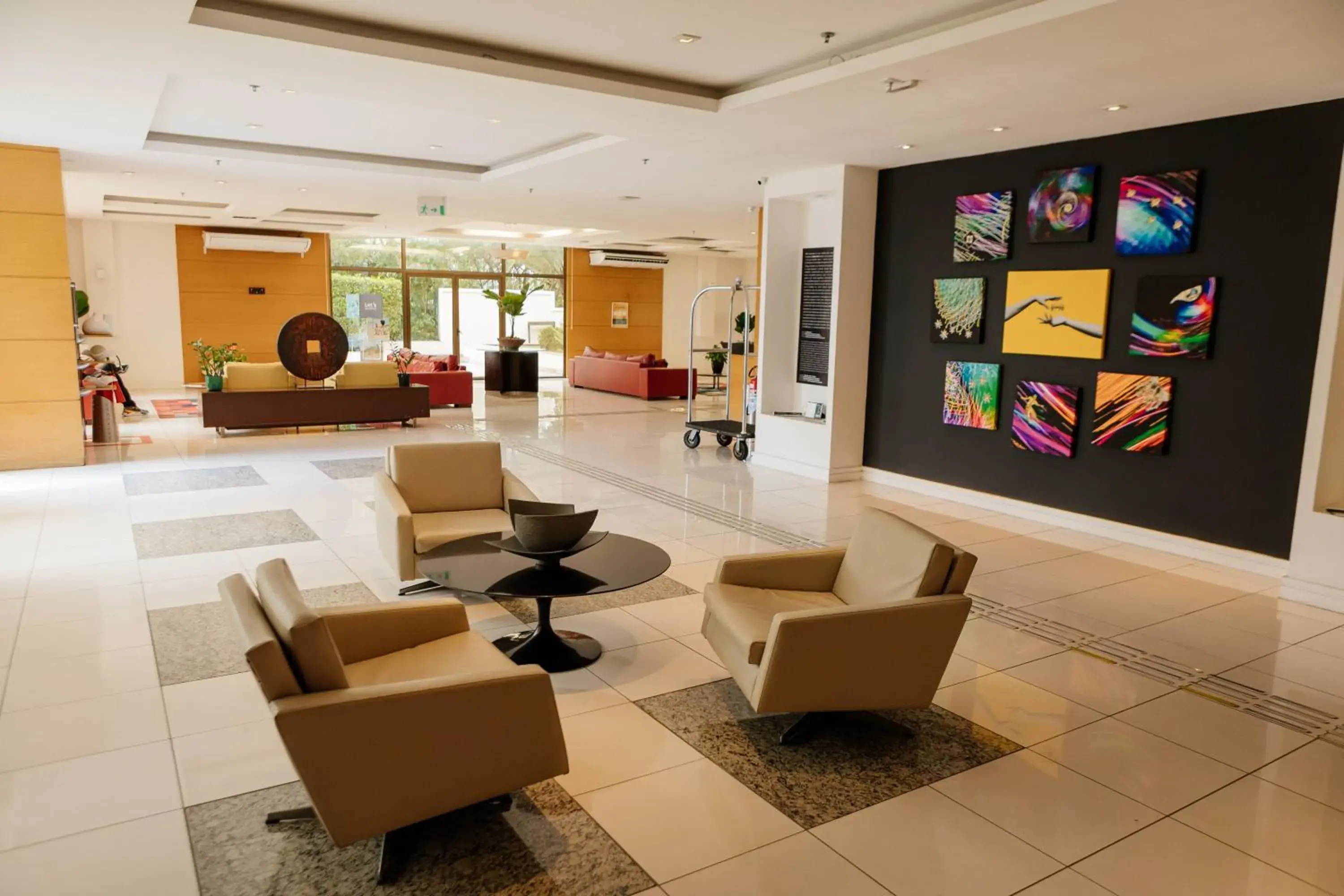 Lobby or reception in Hotel Orizzonte Niteroi by Atlantica Lobby or reception in Hotel Orizzonte Niteroi by Atlantica