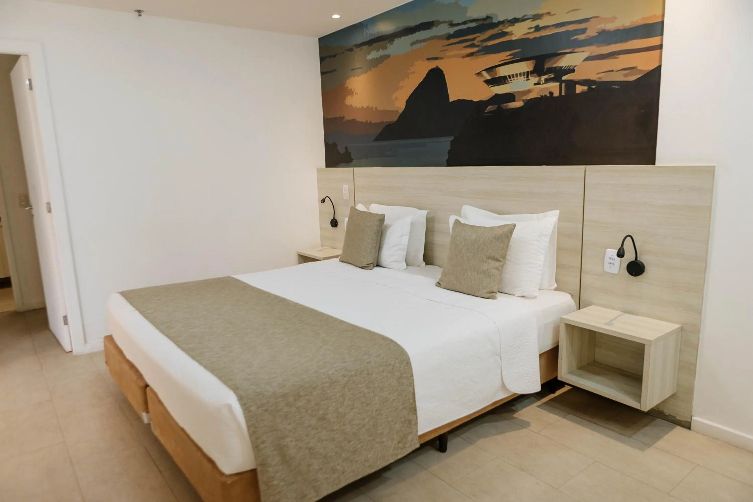 Bed in Hotel Orizzonte Niteroi by Atlantica