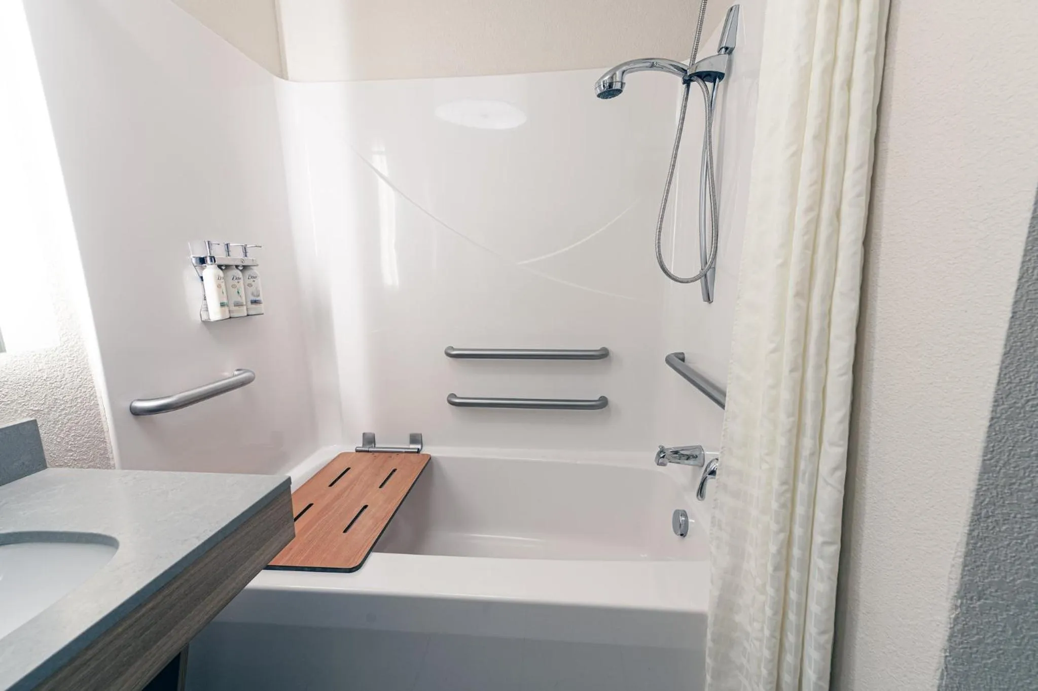 Bathroom in Candlewood Suites Merrillville by IHG