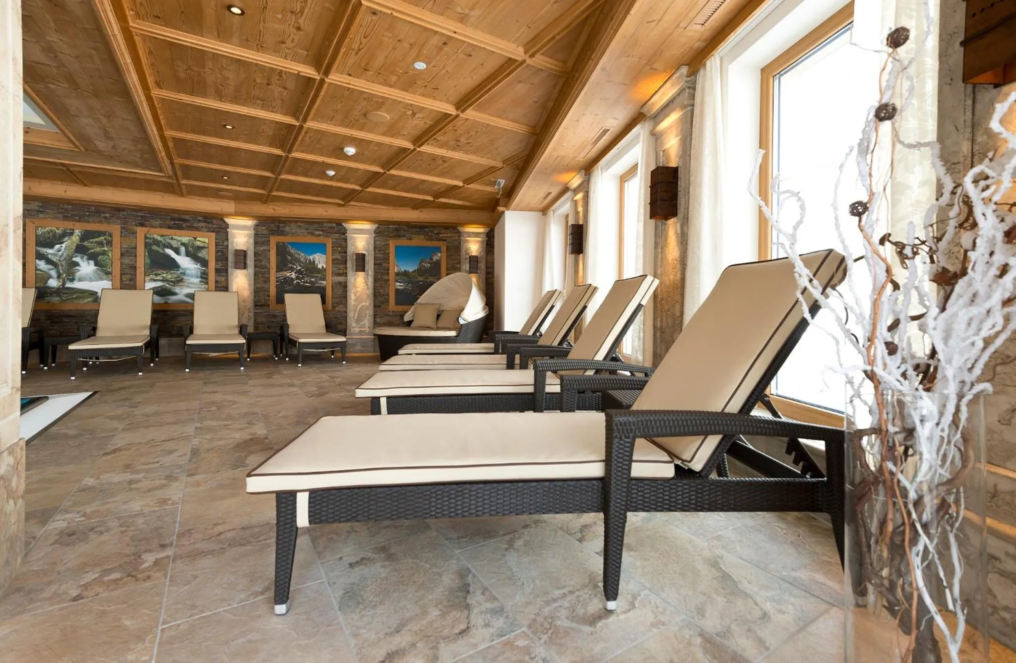 Spa and wellness centre/facilities in Alpenresort Fluchthorn