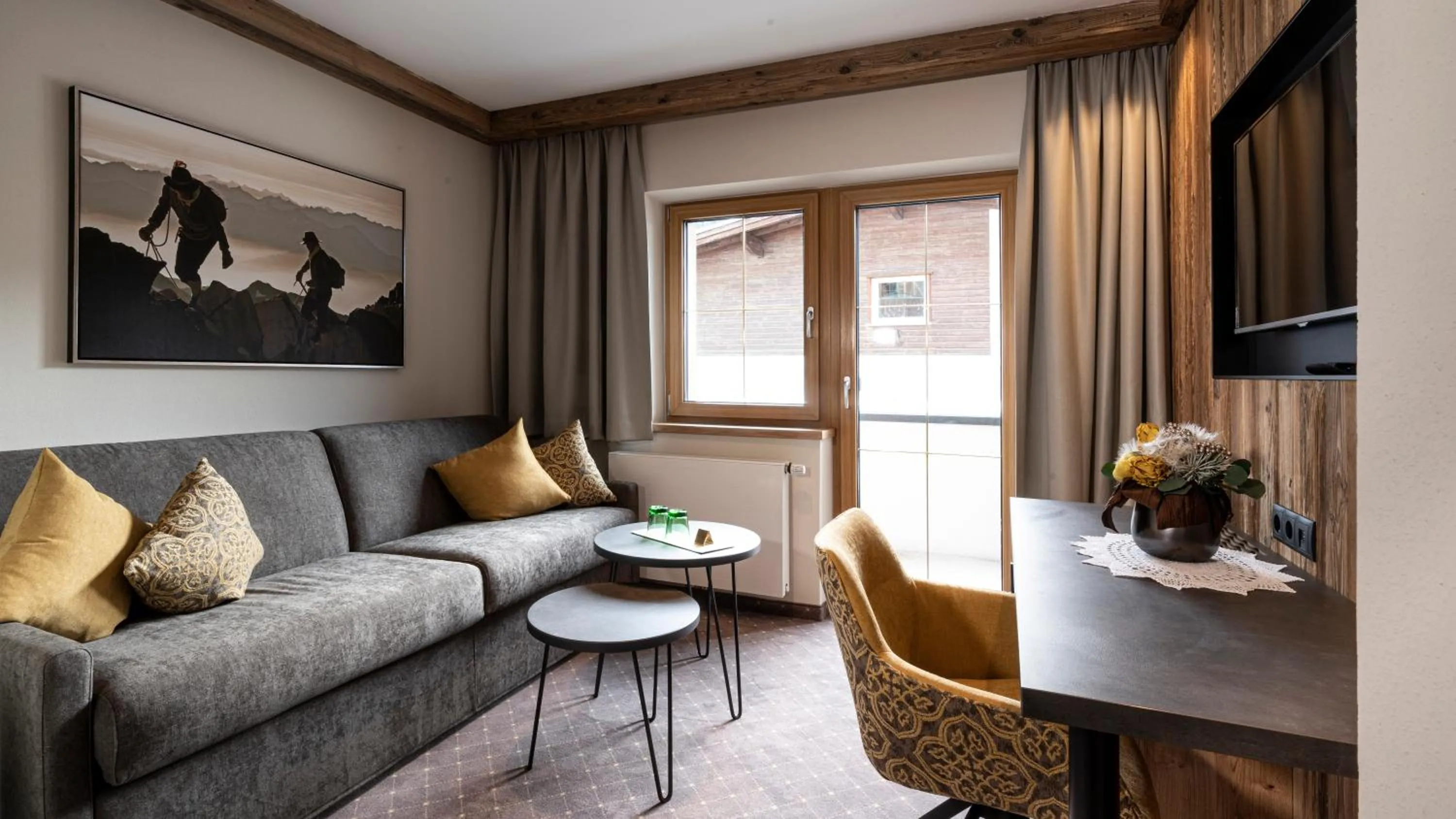 Living room in Alpenresort Fluchthorn