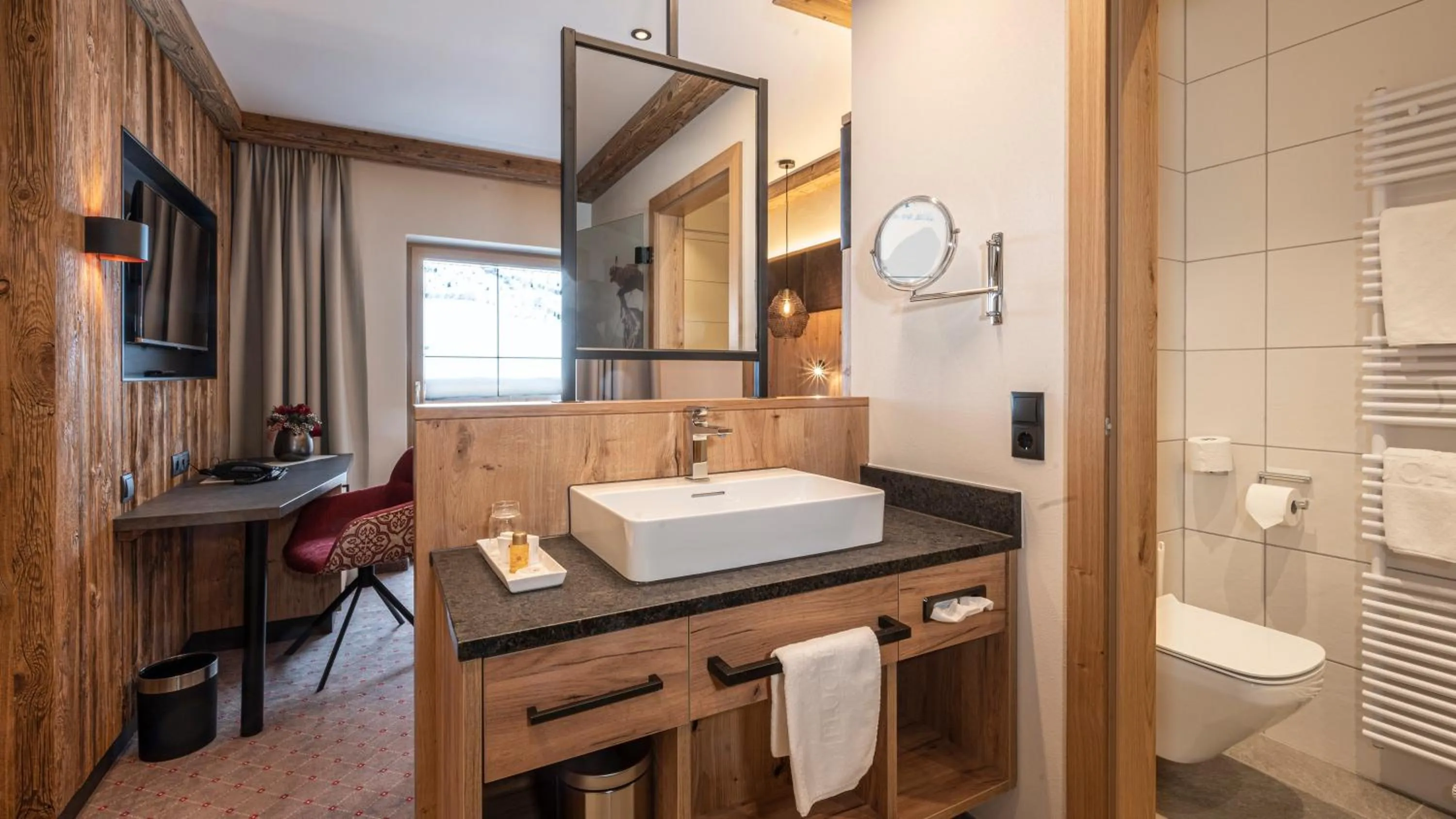 Bathroom in Alpenresort Fluchthorn