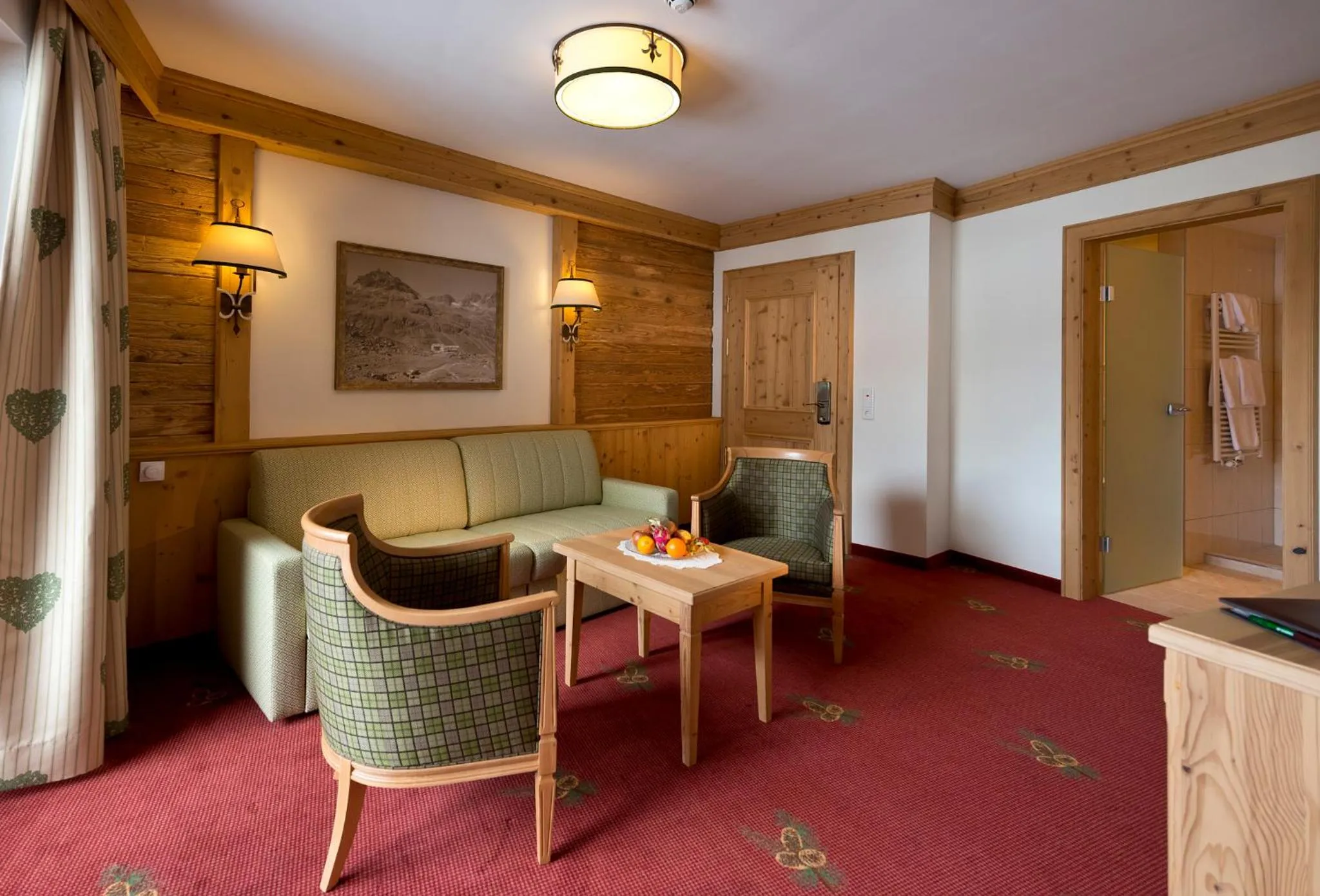 Living room in Alpenresort Fluchthorn