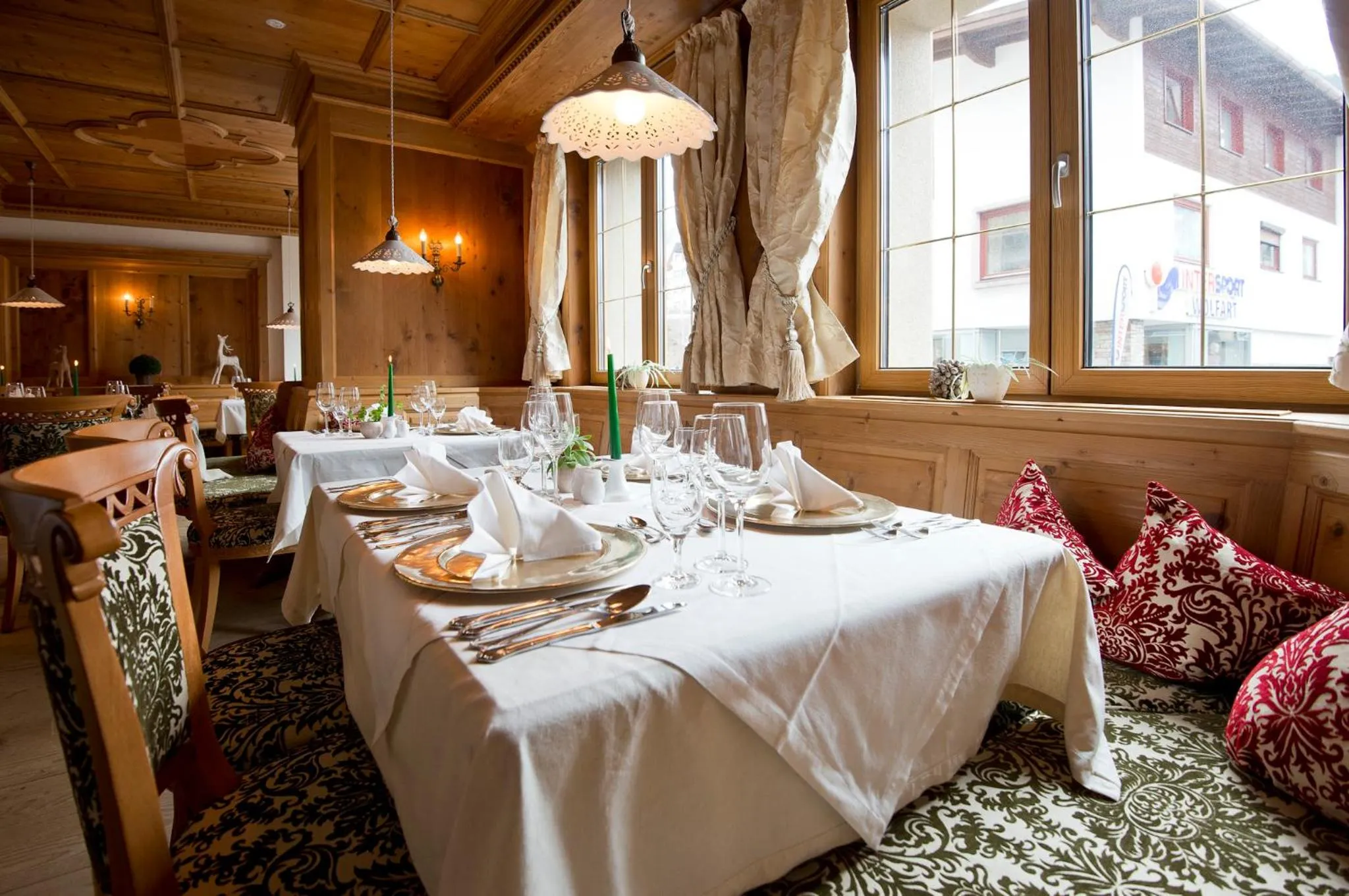 Dining area in Alpenresort Fluchthorn