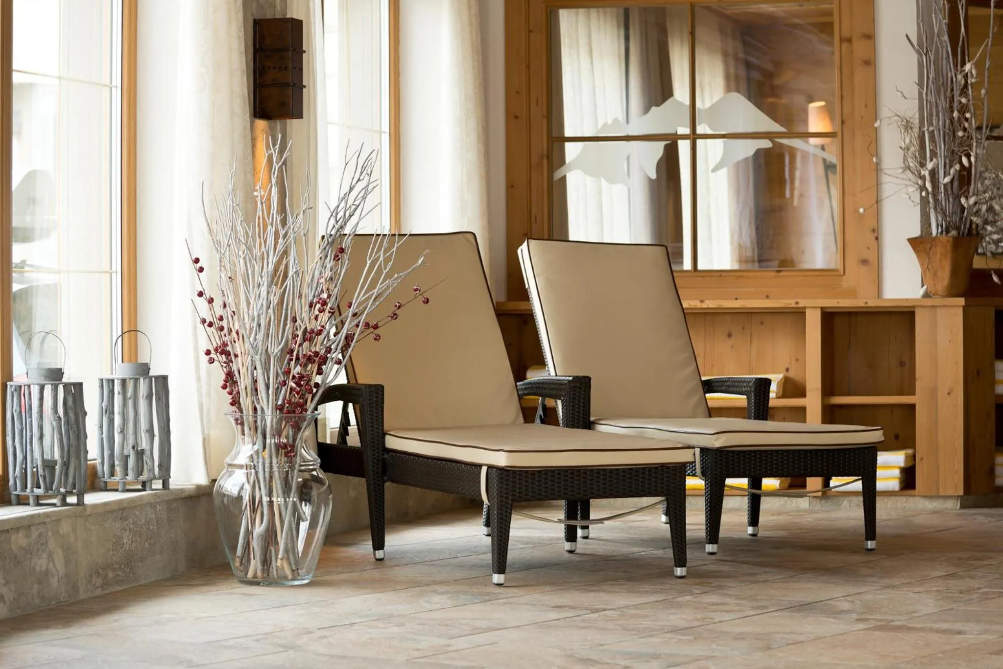 Spa and wellness centre/facilities in Alpenresort Fluchthorn