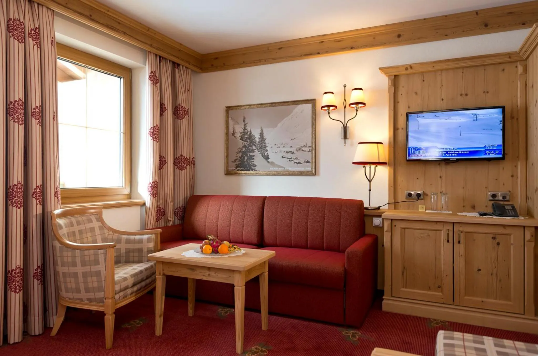 TV and multimedia in Alpenresort Fluchthorn