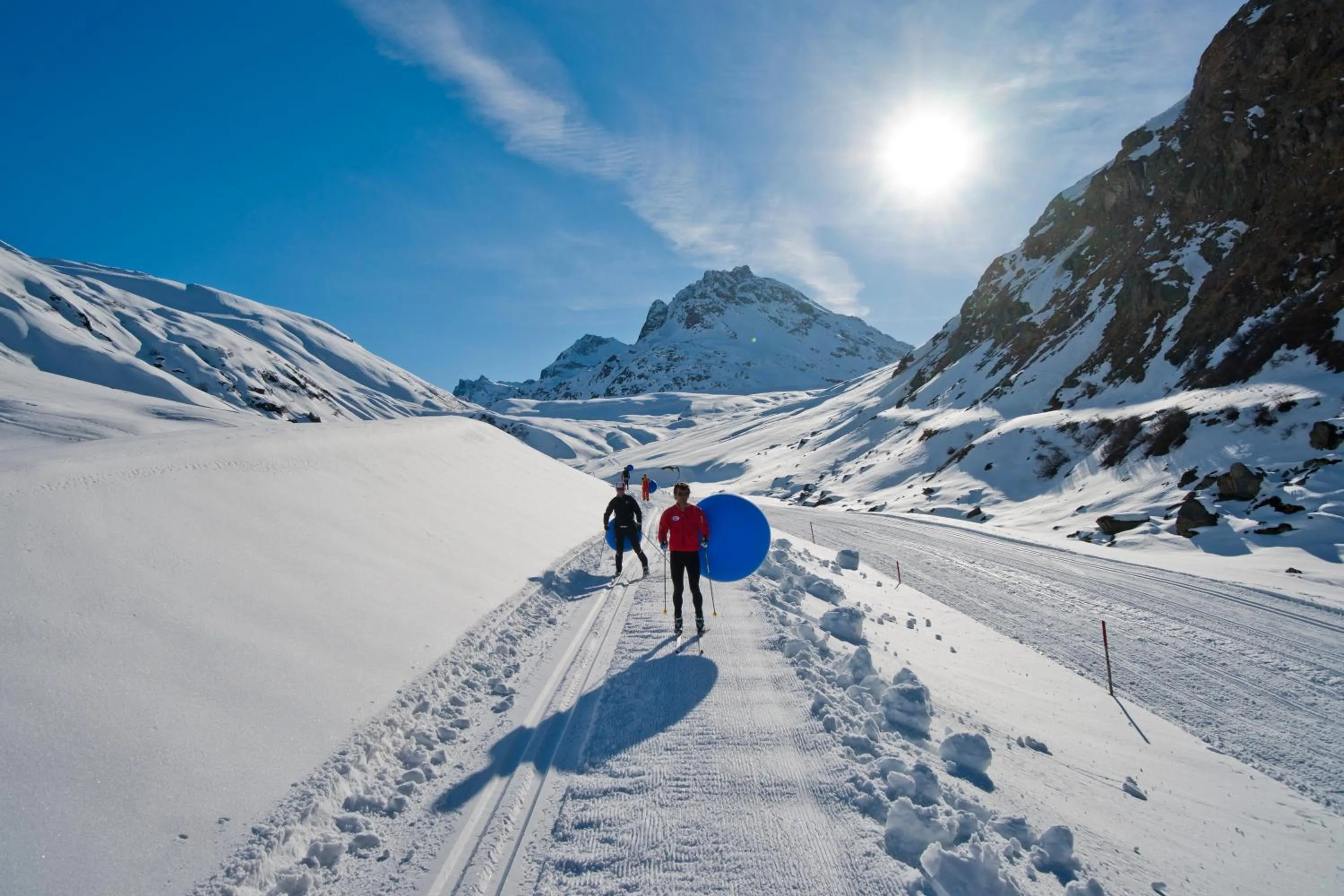 Skiing in Alpenresort Fluchthorn