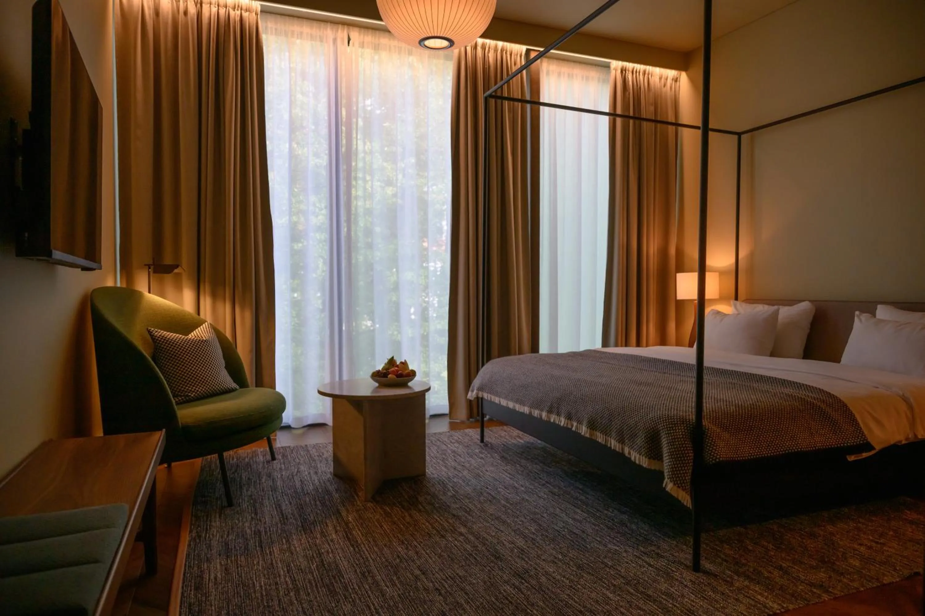 Bed in Grand Hotel Terminus