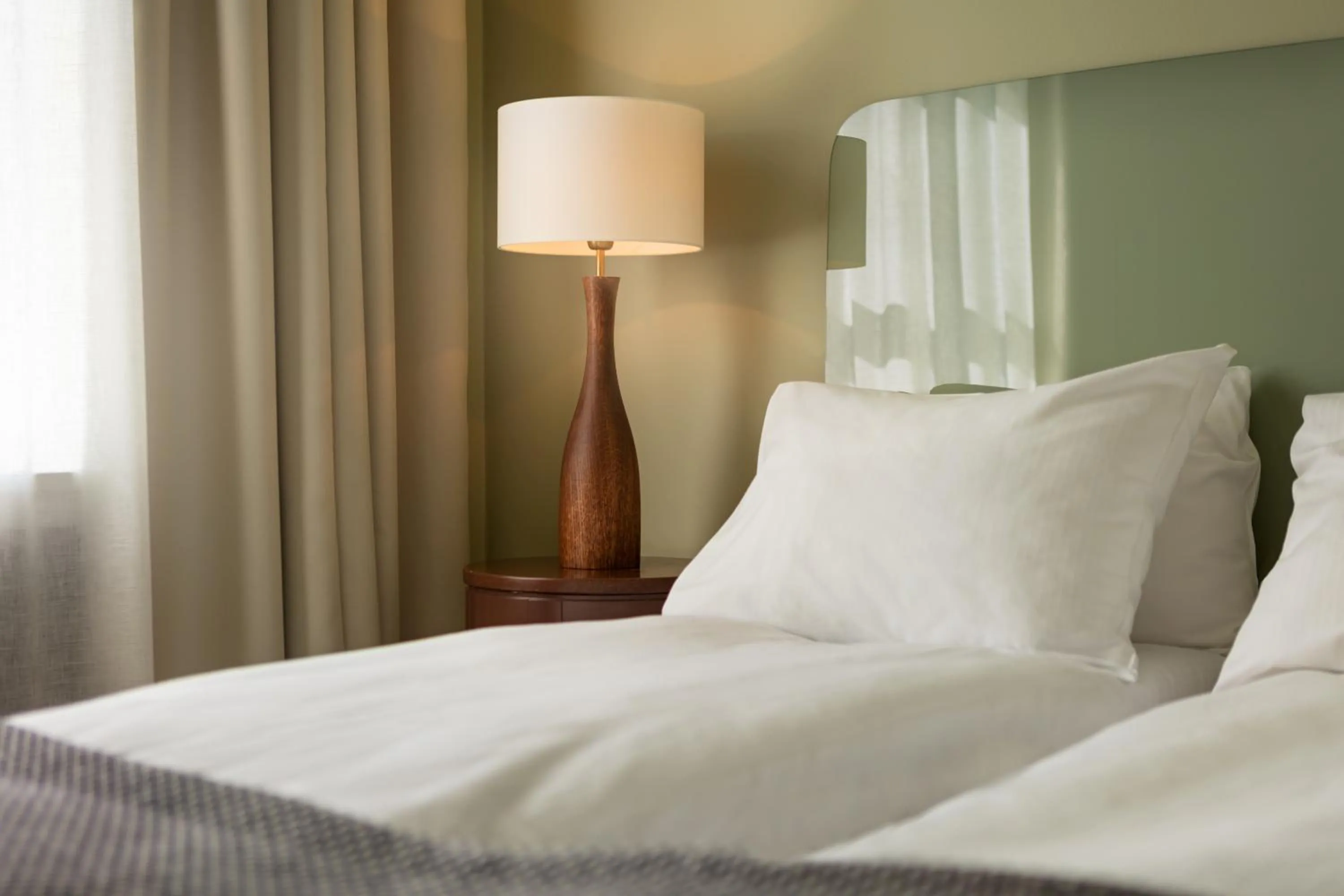 Decorative detail, Bed in Grand Hotel Terminus