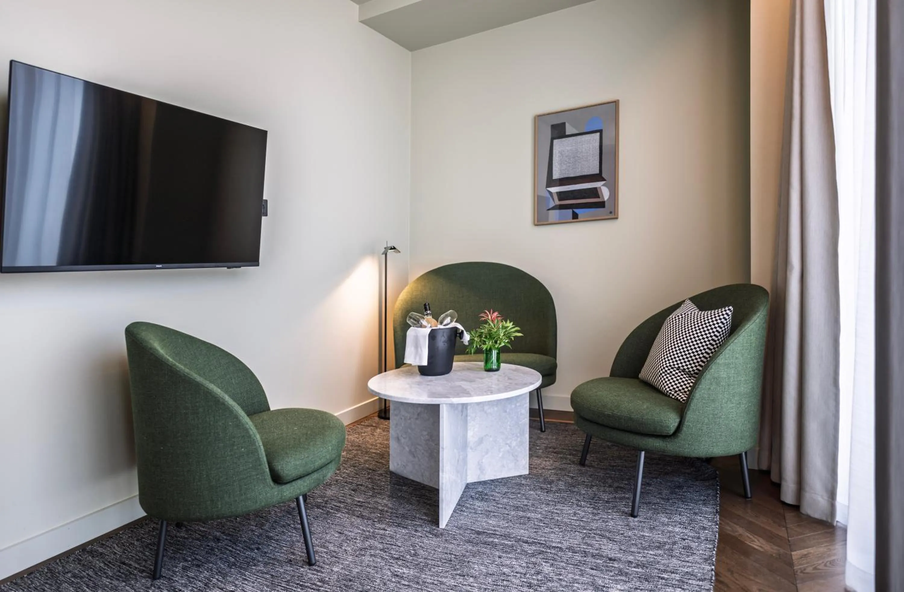 Living room in Grand Hotel Terminus