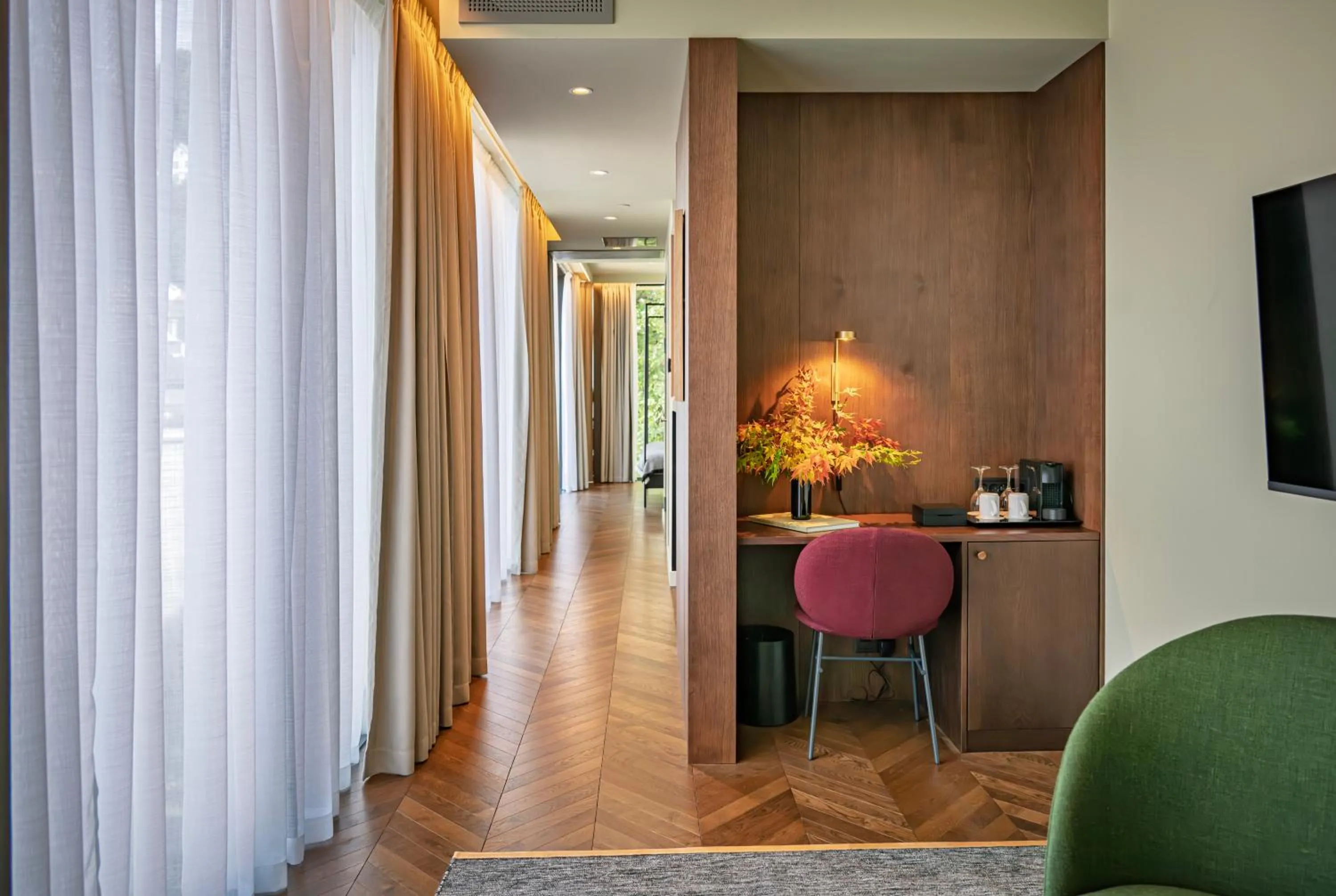 Seating area in Grand Hotel Terminus