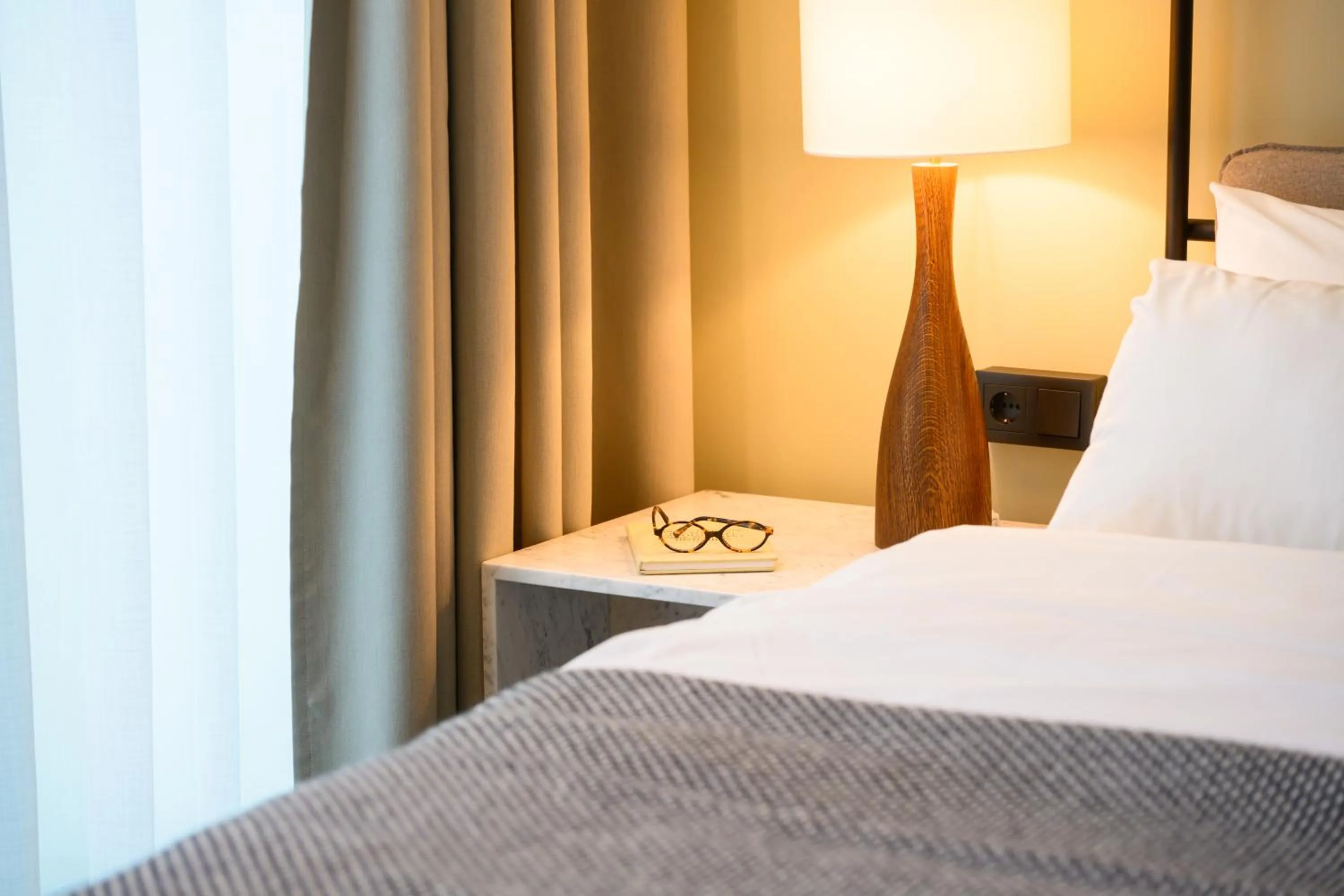 Bed in Grand Hotel Terminus