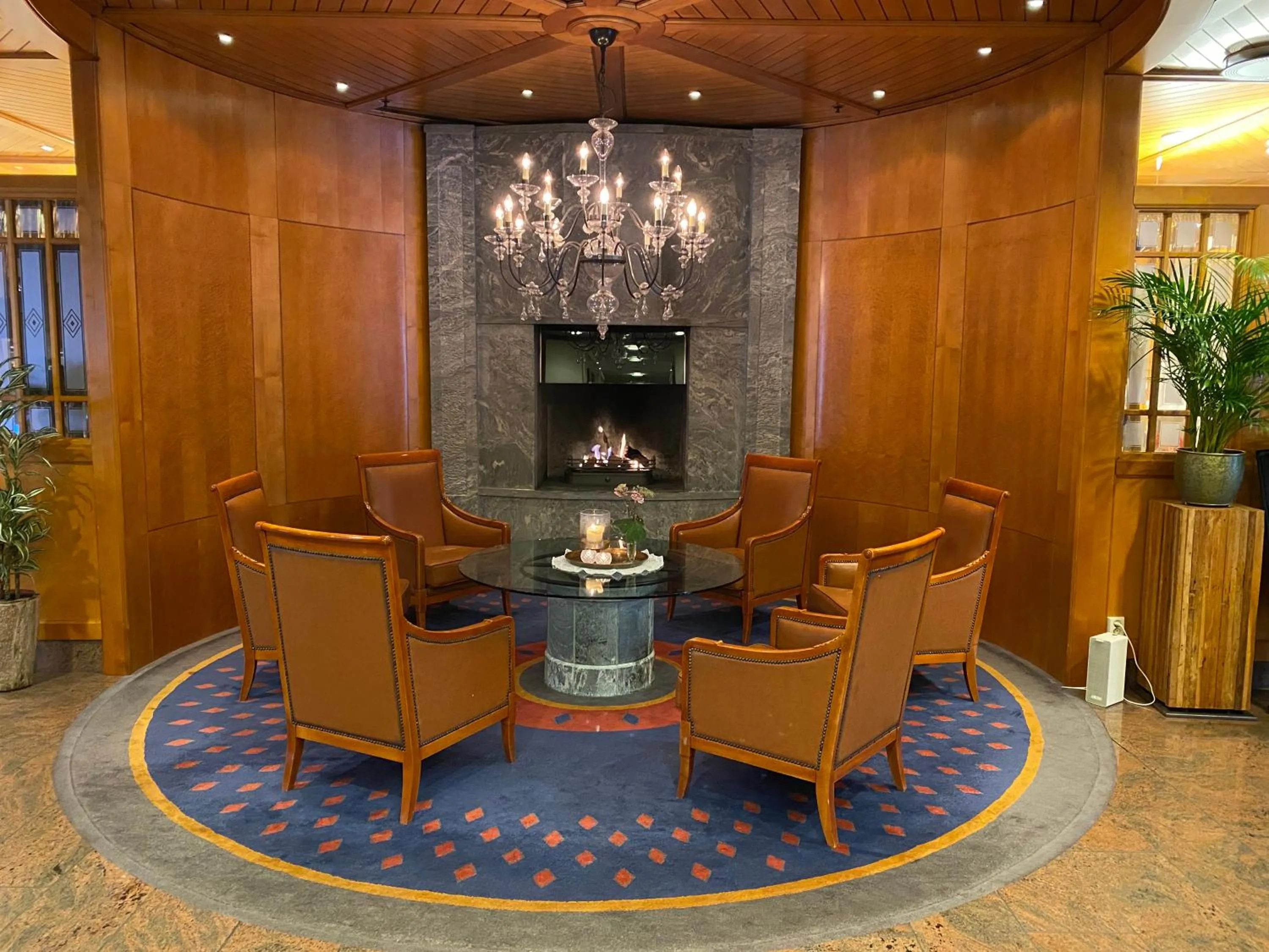 Lobby or reception in Losby Gods Manor