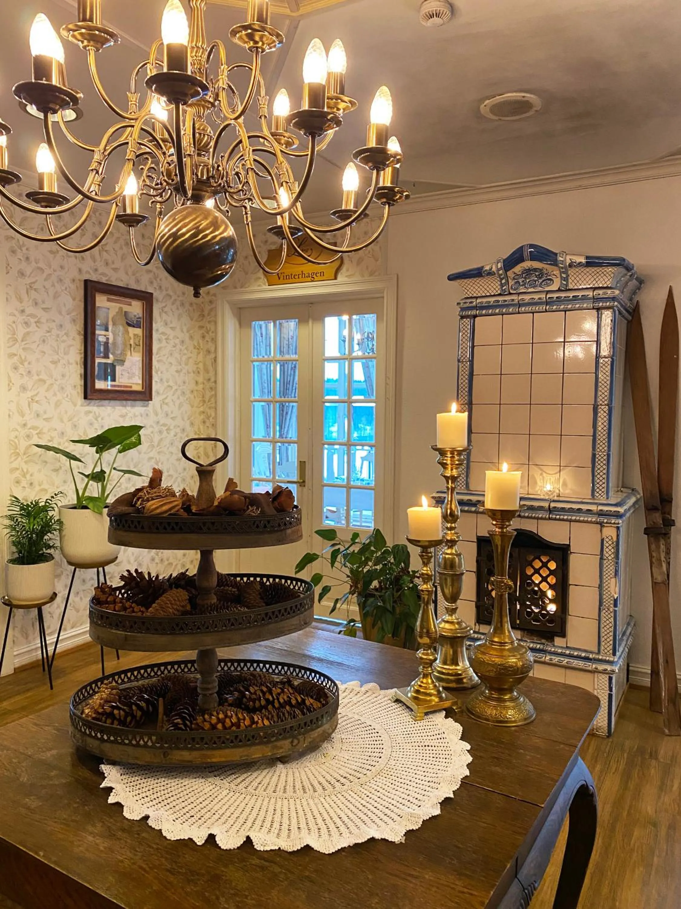 Dining area in Losby Gods Manor