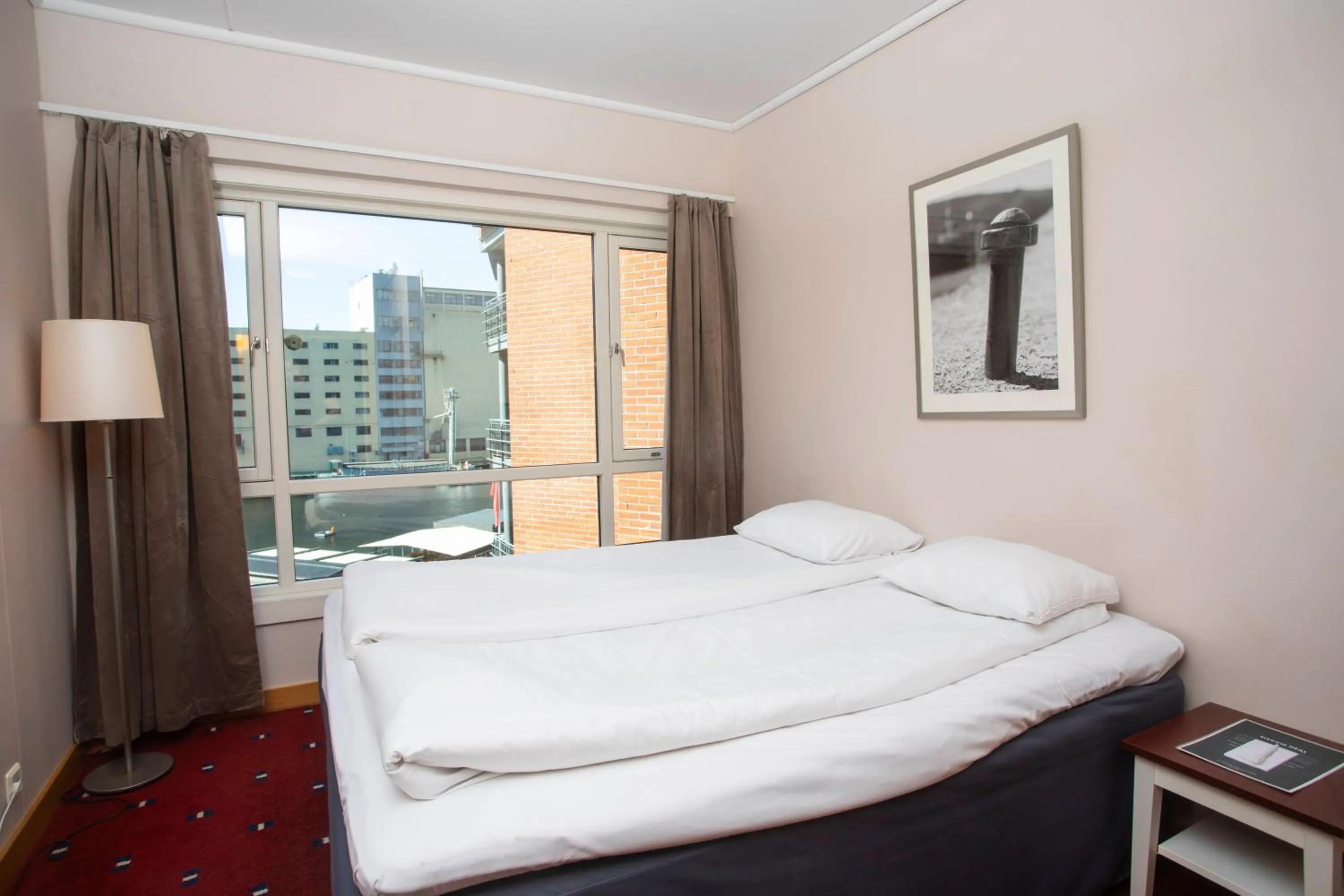 Bed in Clarion Collection Hotel Bryggeparken