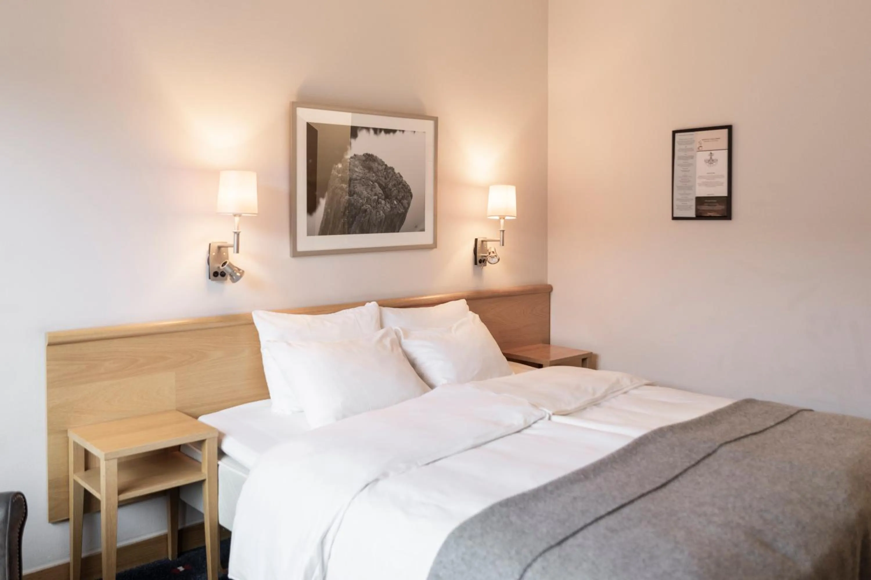 Bed in Home Hotel Bryggeparken